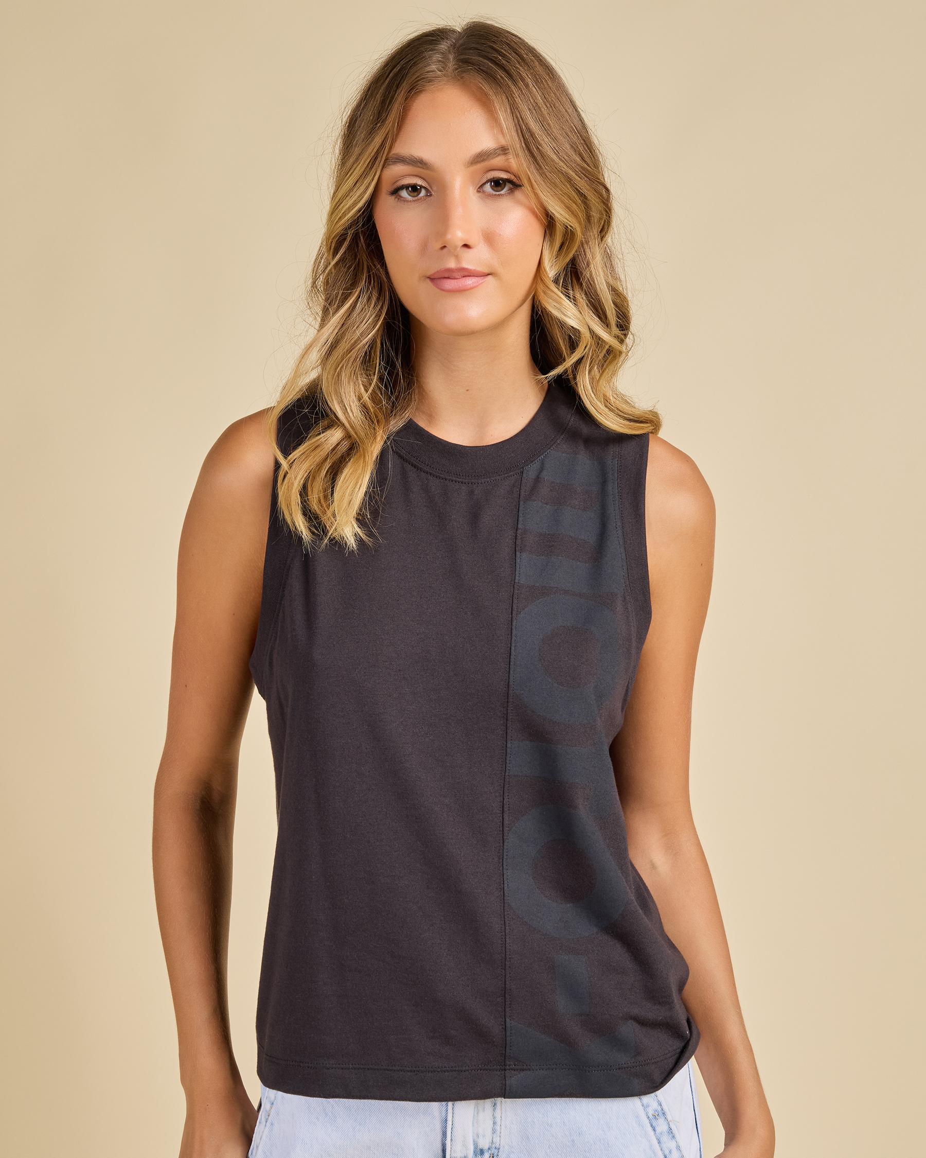 Moto-X Blocked Tank Top