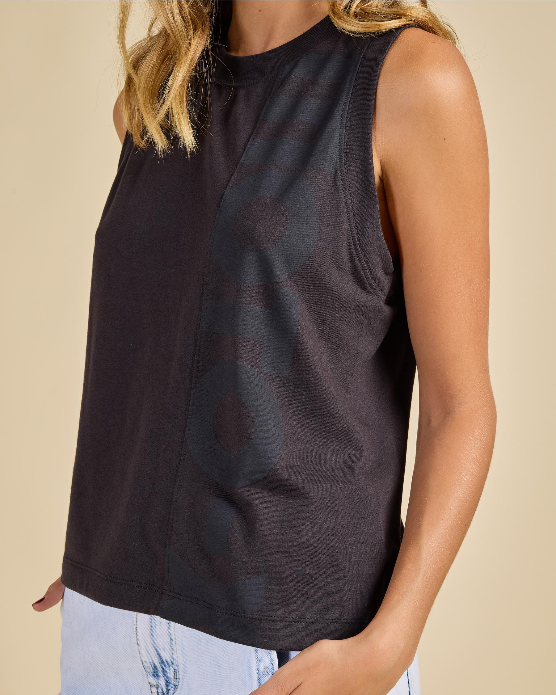 Moto-X Blocked Tank Top