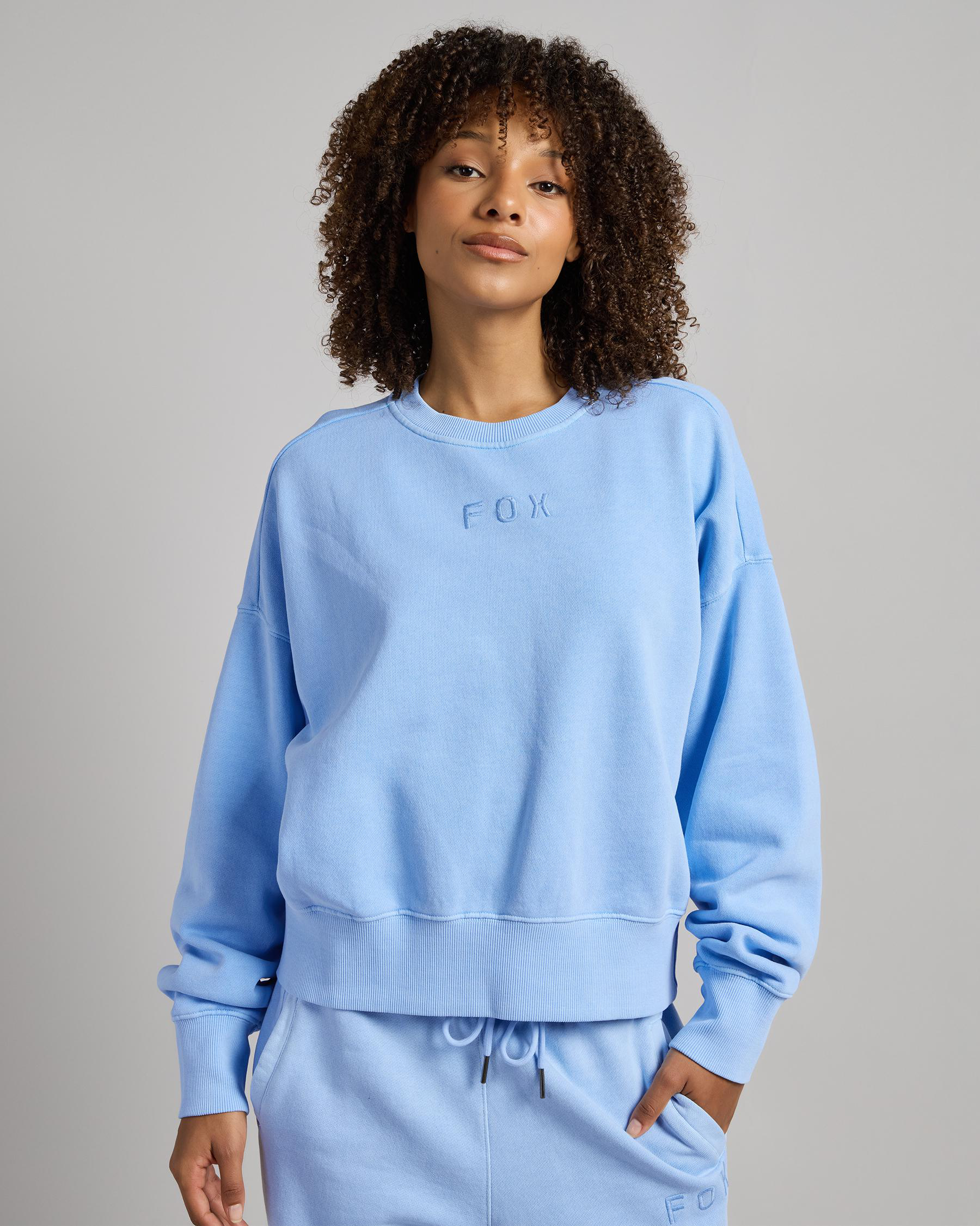 Wordmark OV Fleece Crew Sweatshirt