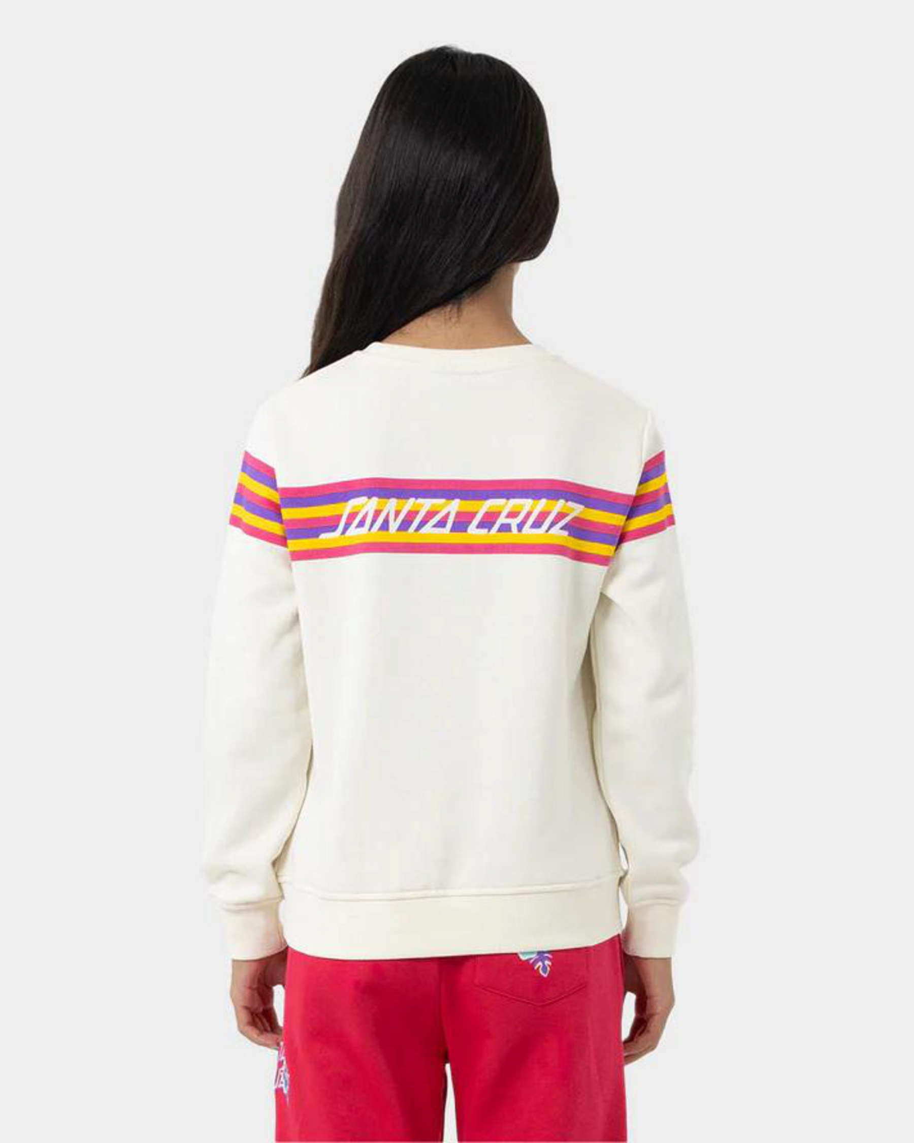 SC Rainbow Stripe Front Sweatshirt