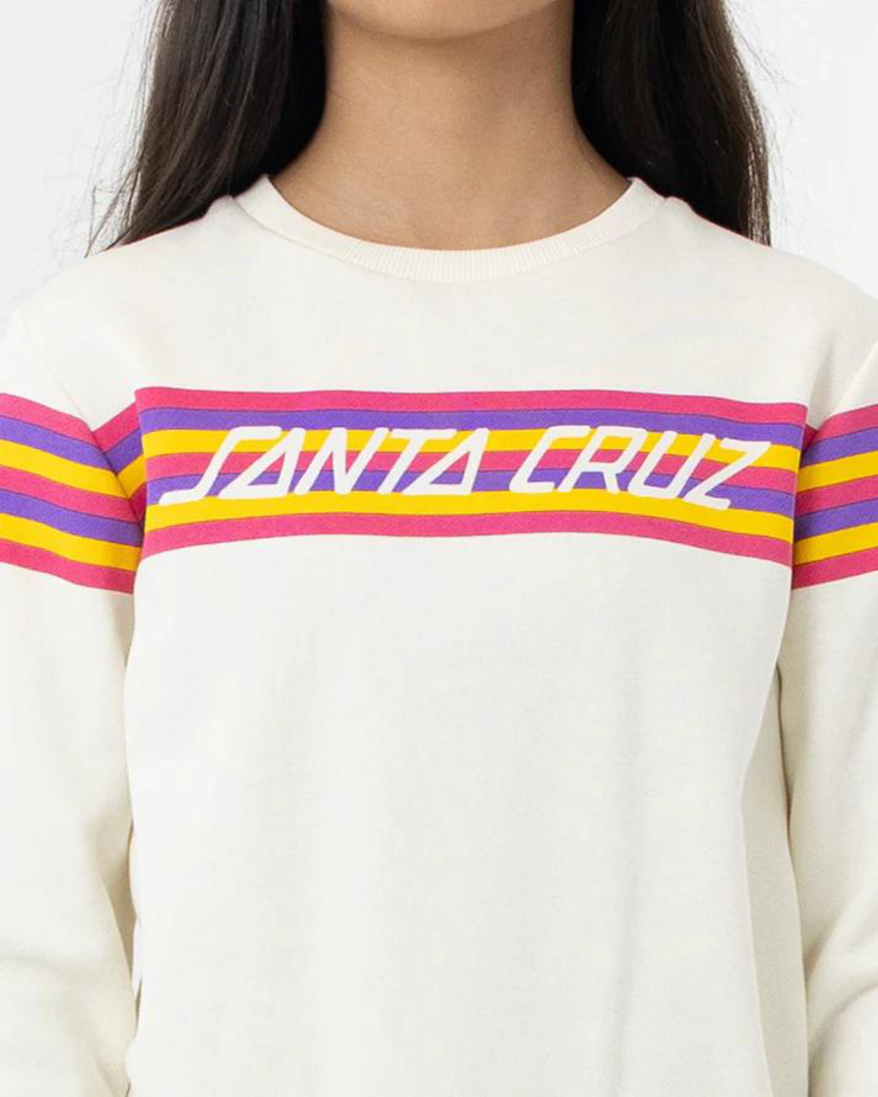 SC Rainbow Stripe Front Sweatshirt