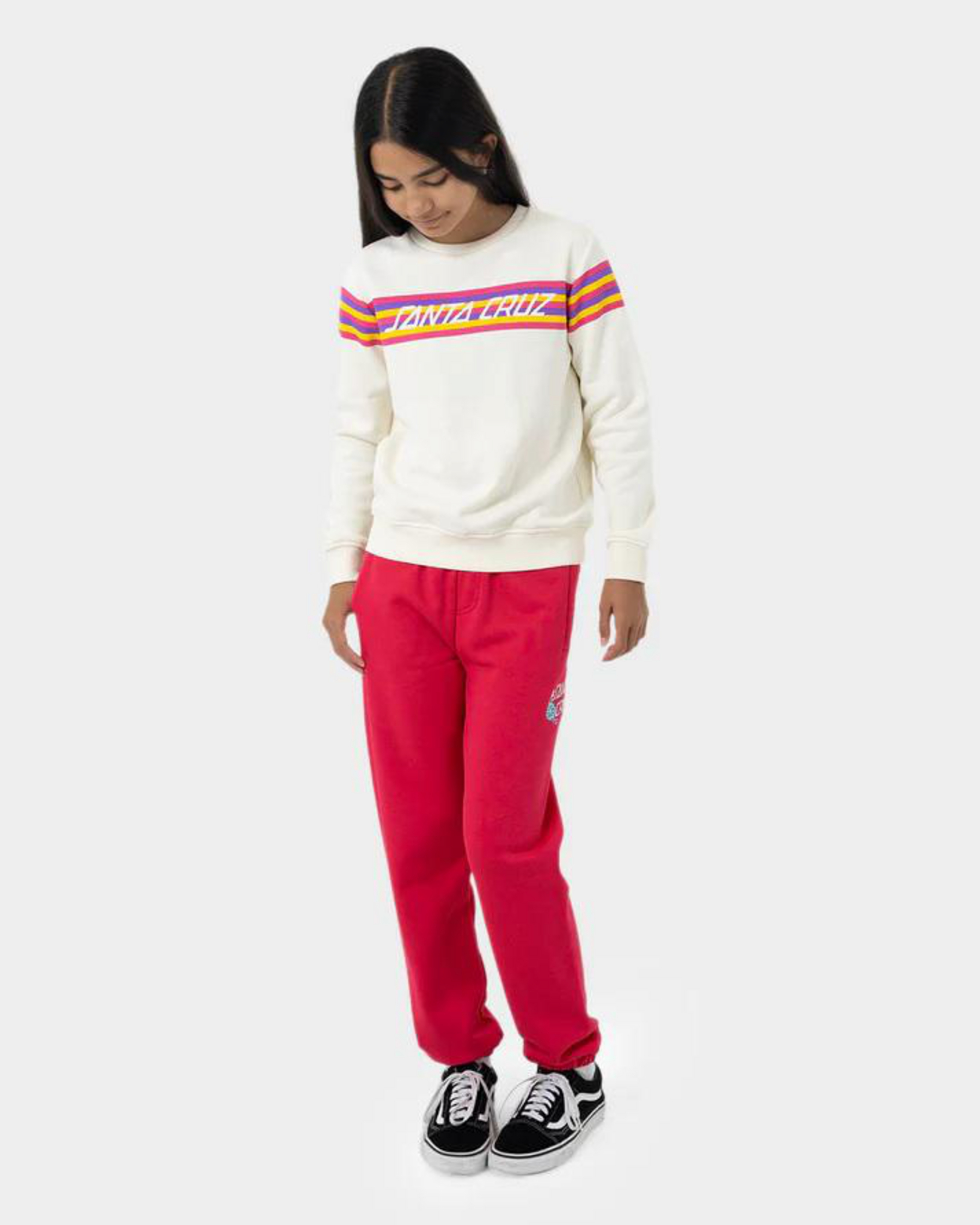 SC Rainbow Stripe Front Sweatshirt