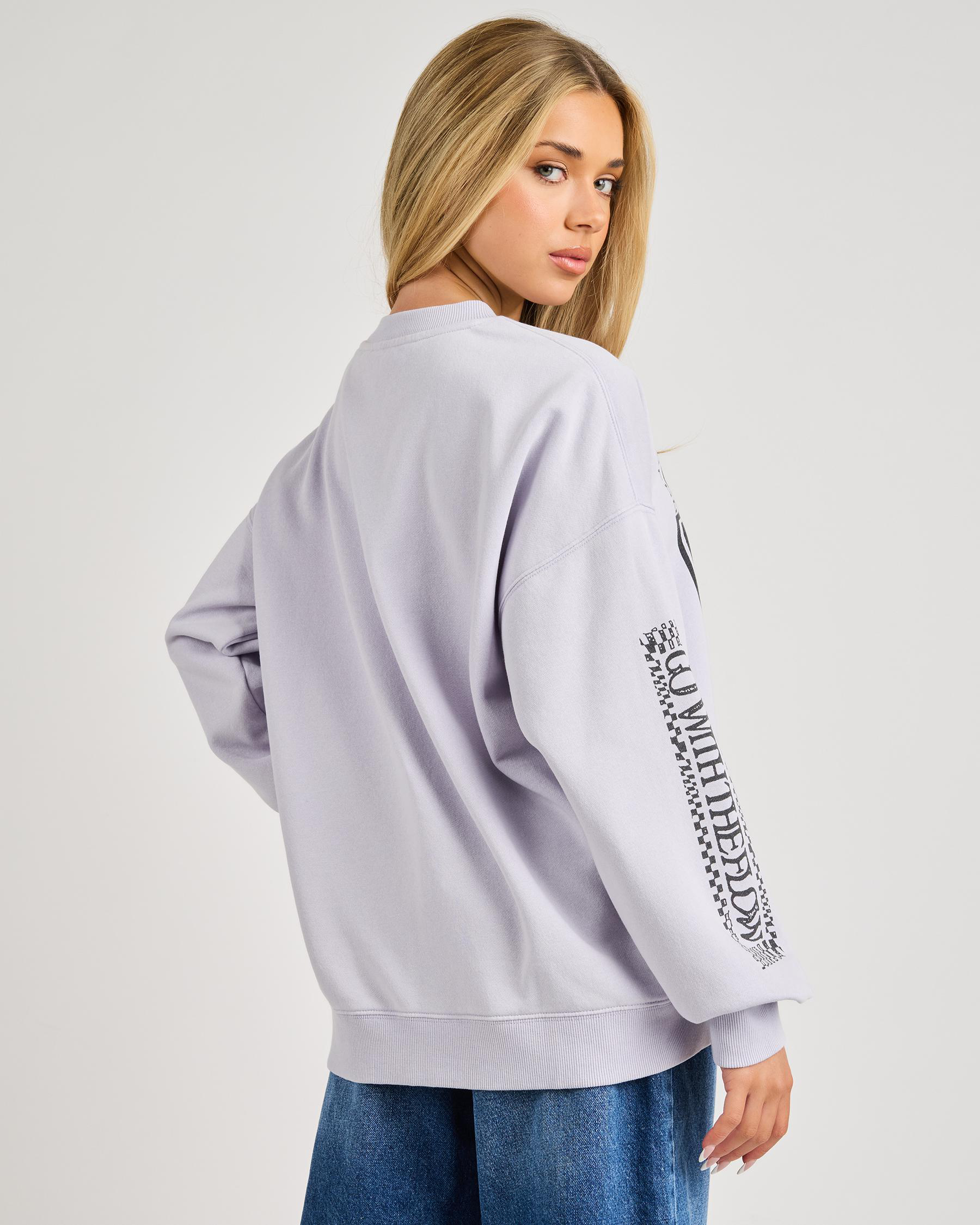 Stone Crew Neck Sweatshirt