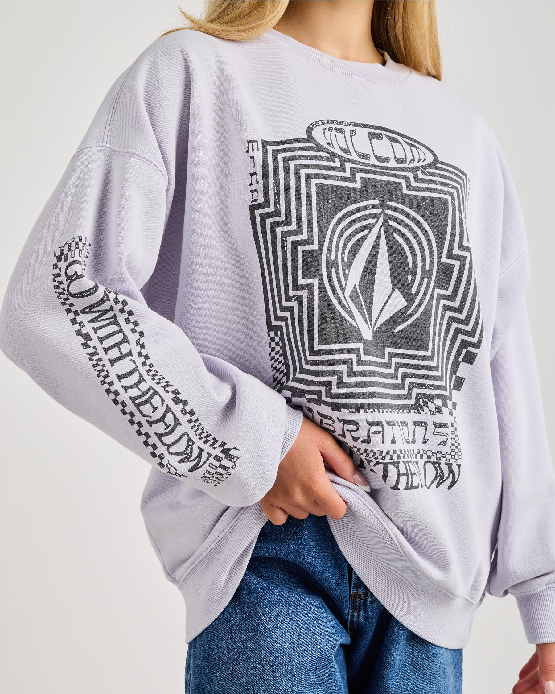 Stone Crew Neck Sweatshirt