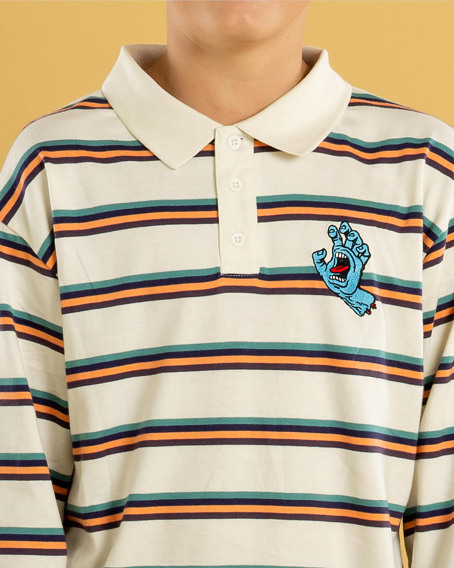 Horizon Long Sleeve Polo T-Shirt