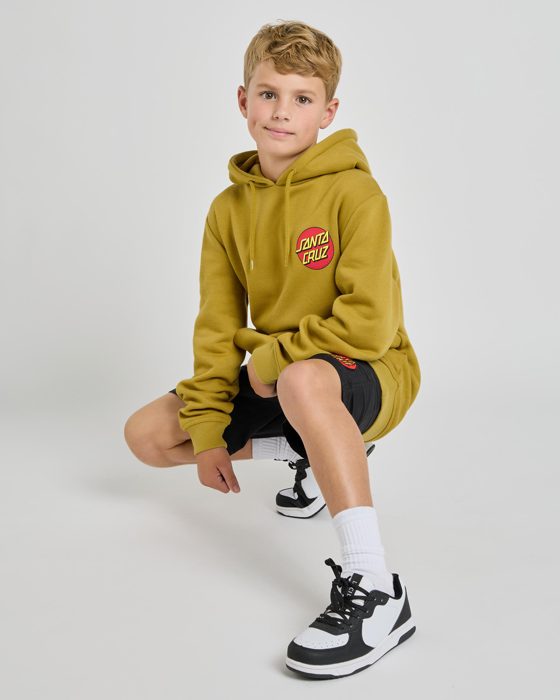 Classic Dot Puff Chest Hoodie