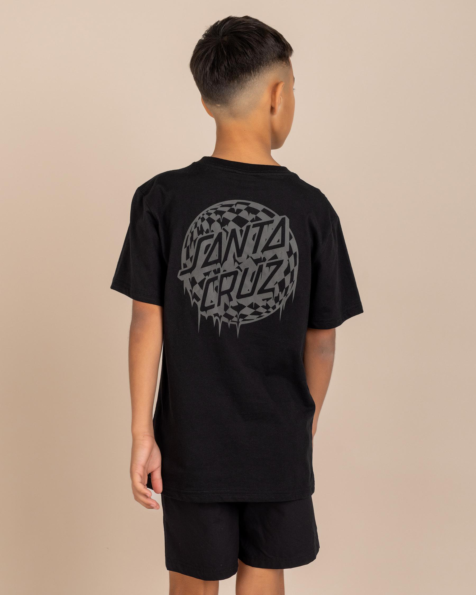 Check Waste Dot Mono Reflect T-Shirt