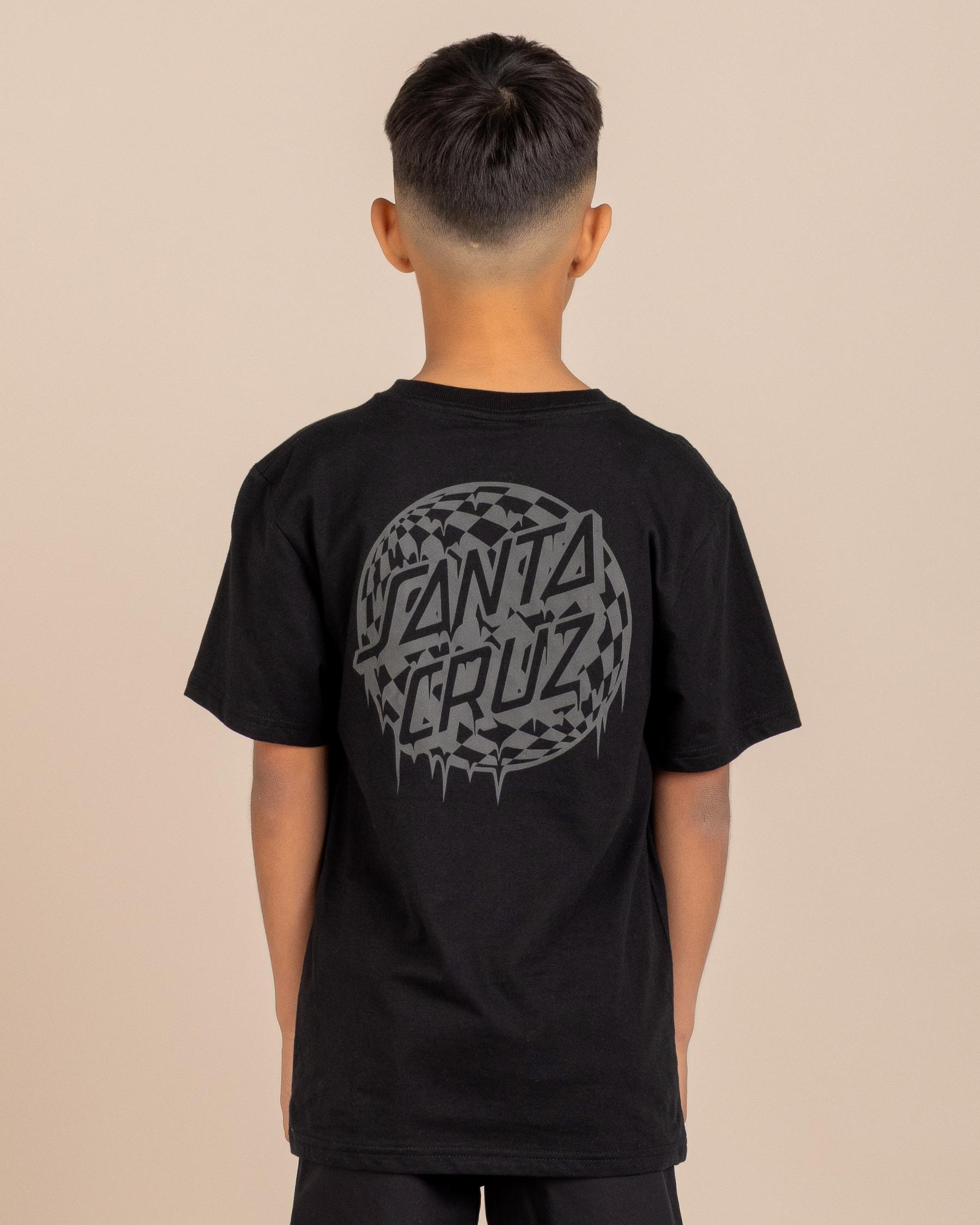 Check Waste Dot Mono Reflect T-Shirt