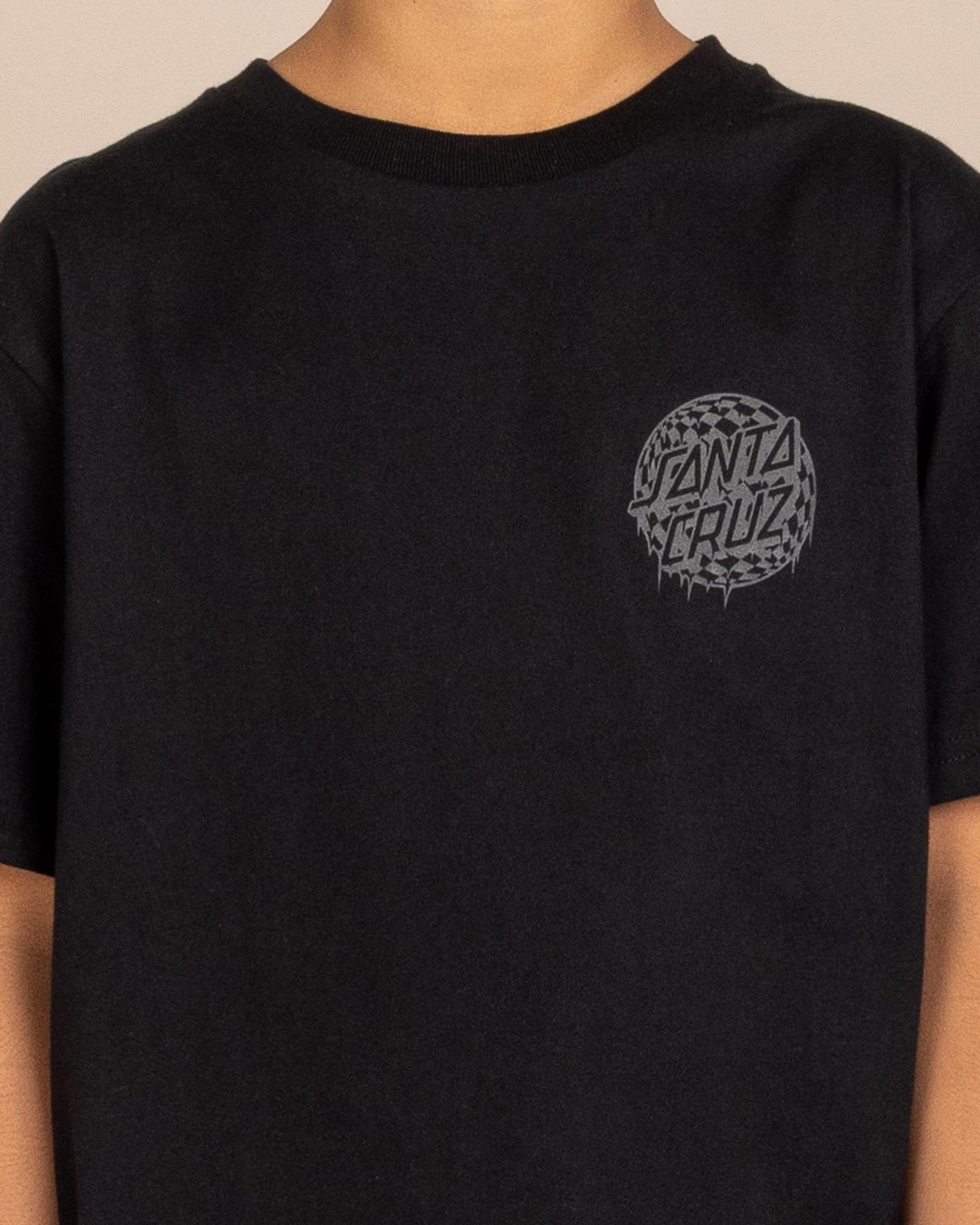 Check Waste Dot Mono Reflect T-Shirt