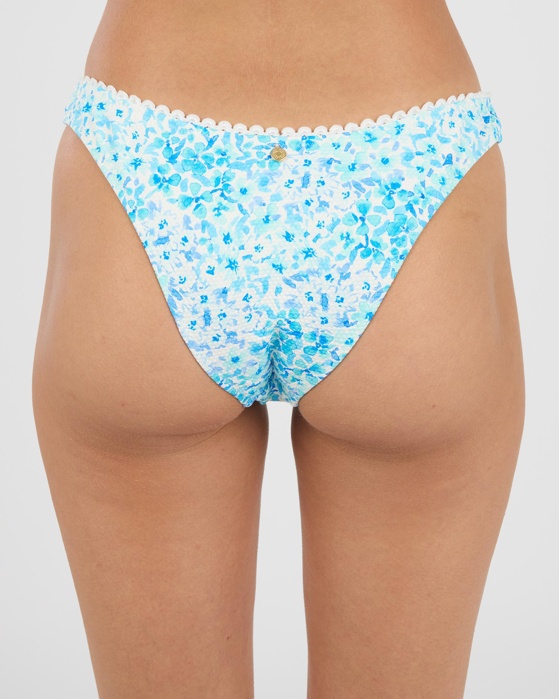 Serenity Floral High Cut Bikini Bottom