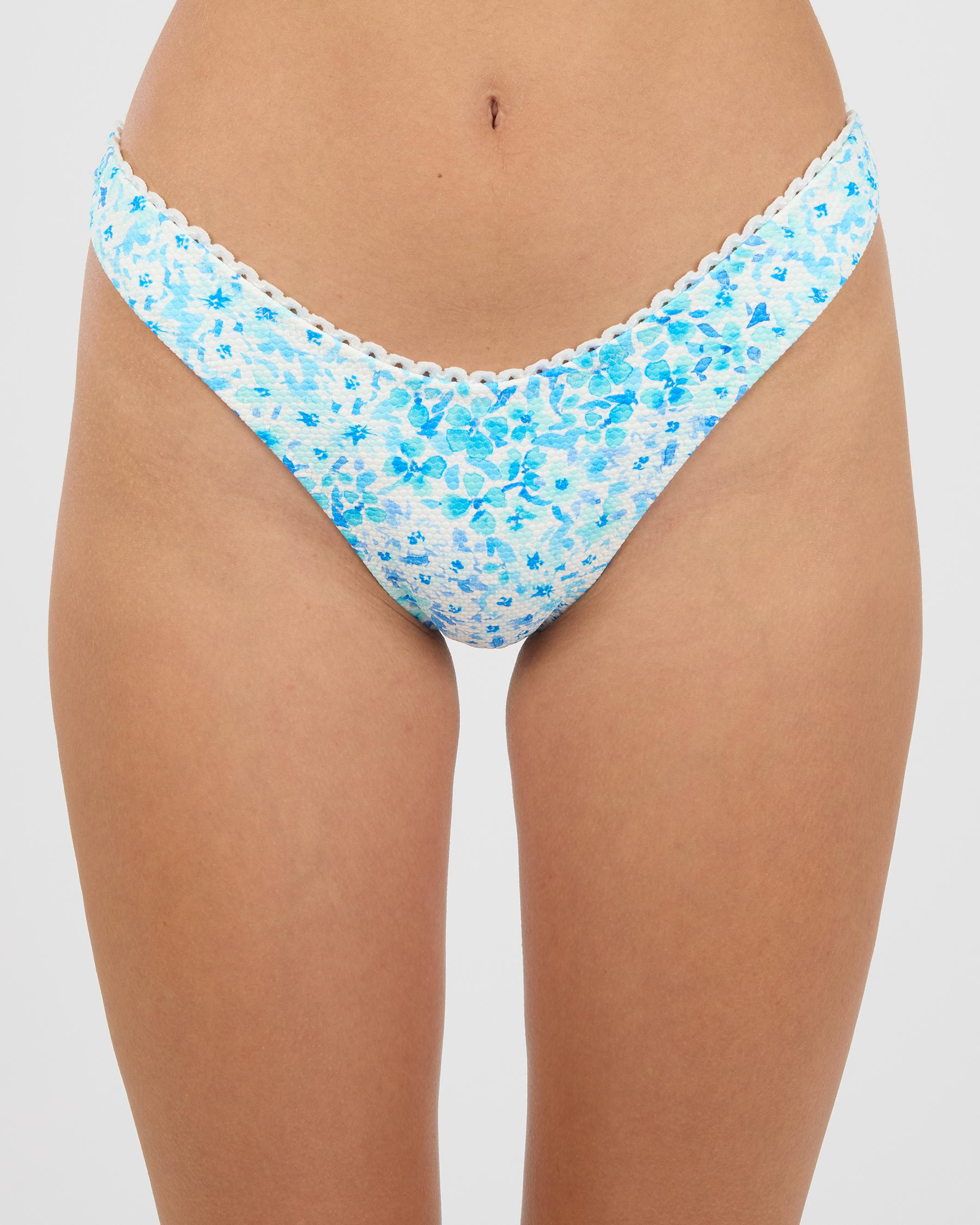 Serenity Floral High Cut Bikini Bottom