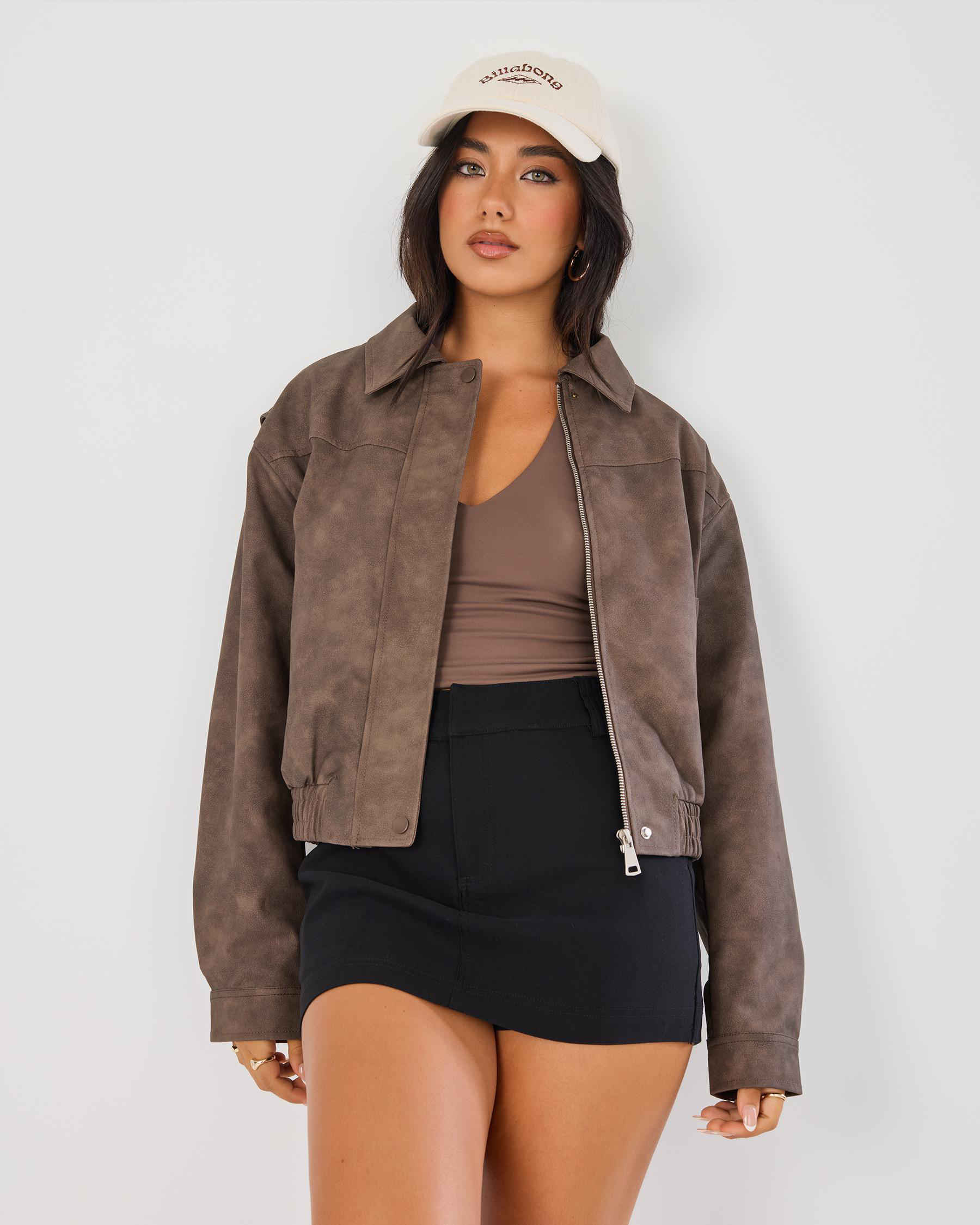 Brando Faux Leather Jacket