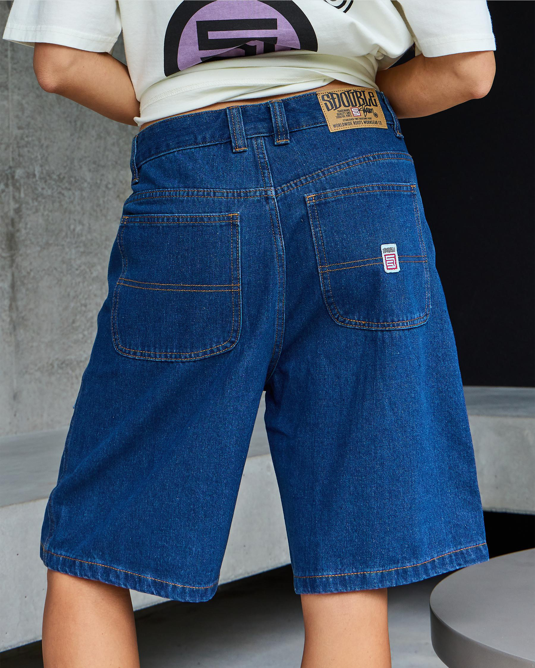 Denim Standard Shorts