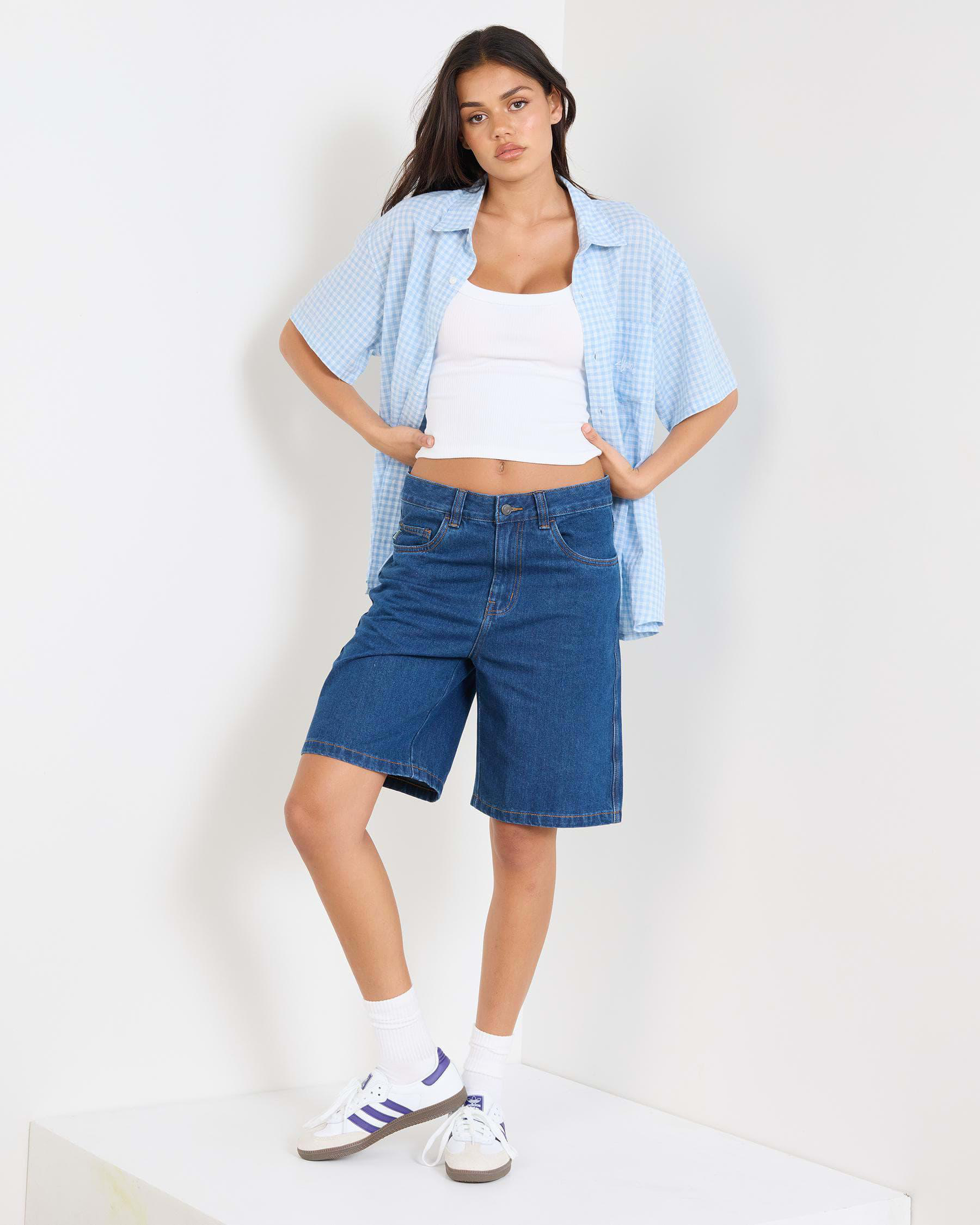 Denim Standard Shorts