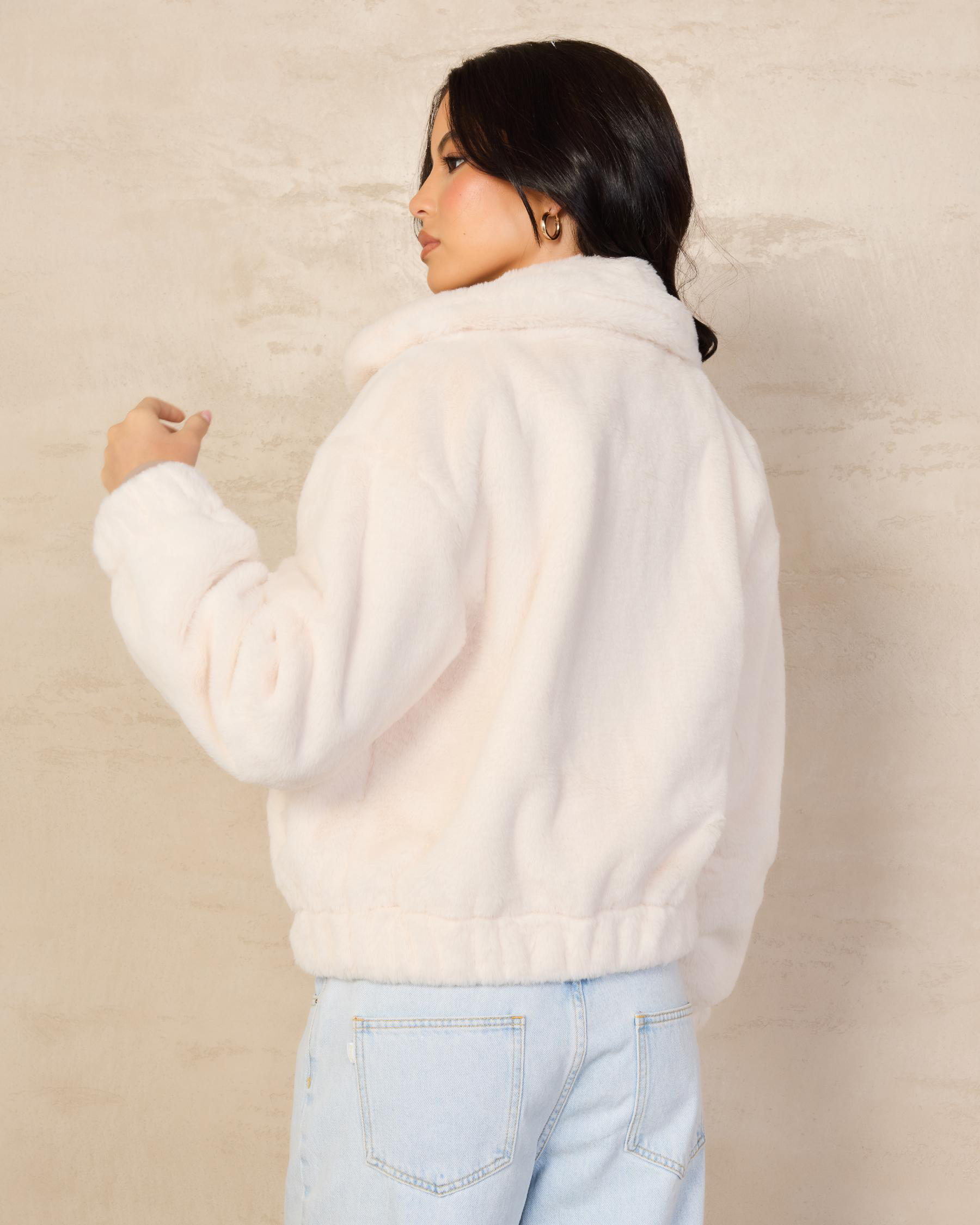 Kick On Faux Fur Jacket