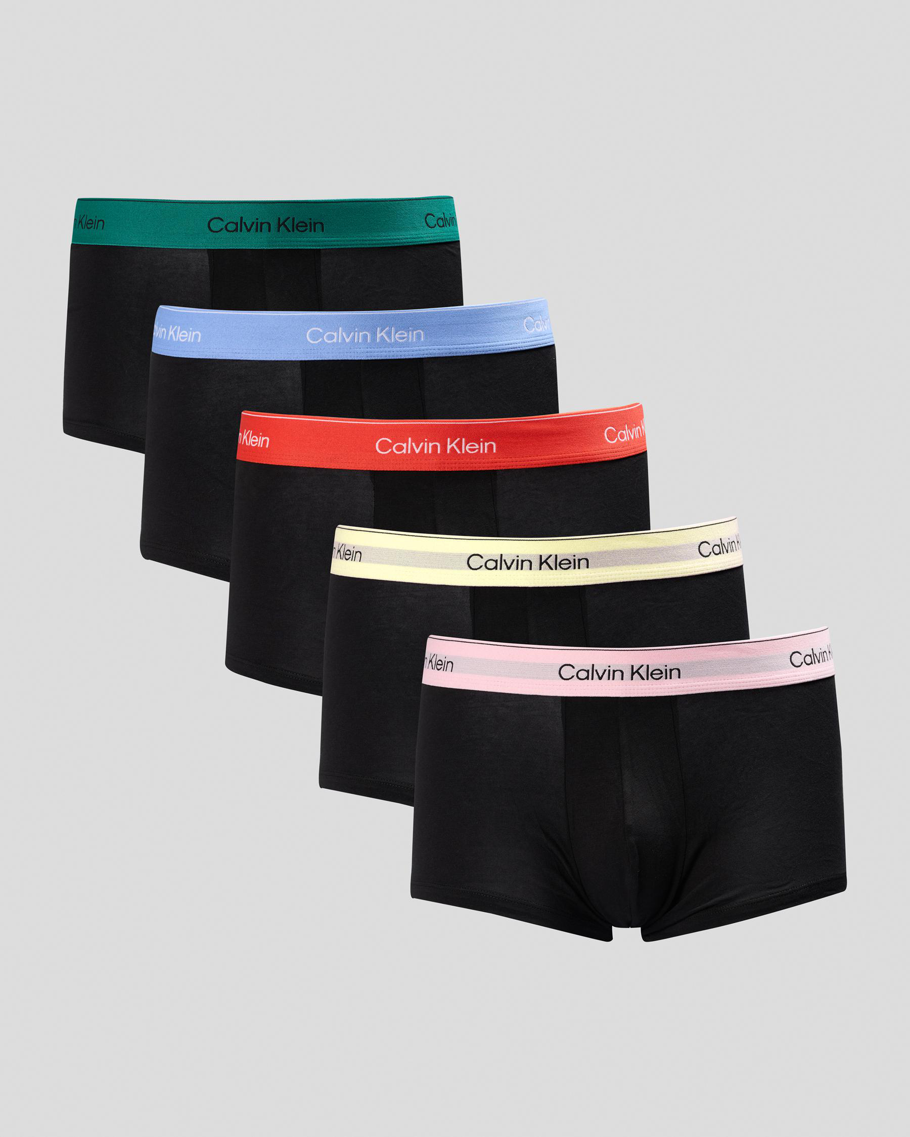 Icon Cotton Stretch Low Rise Trunk 5 Pack