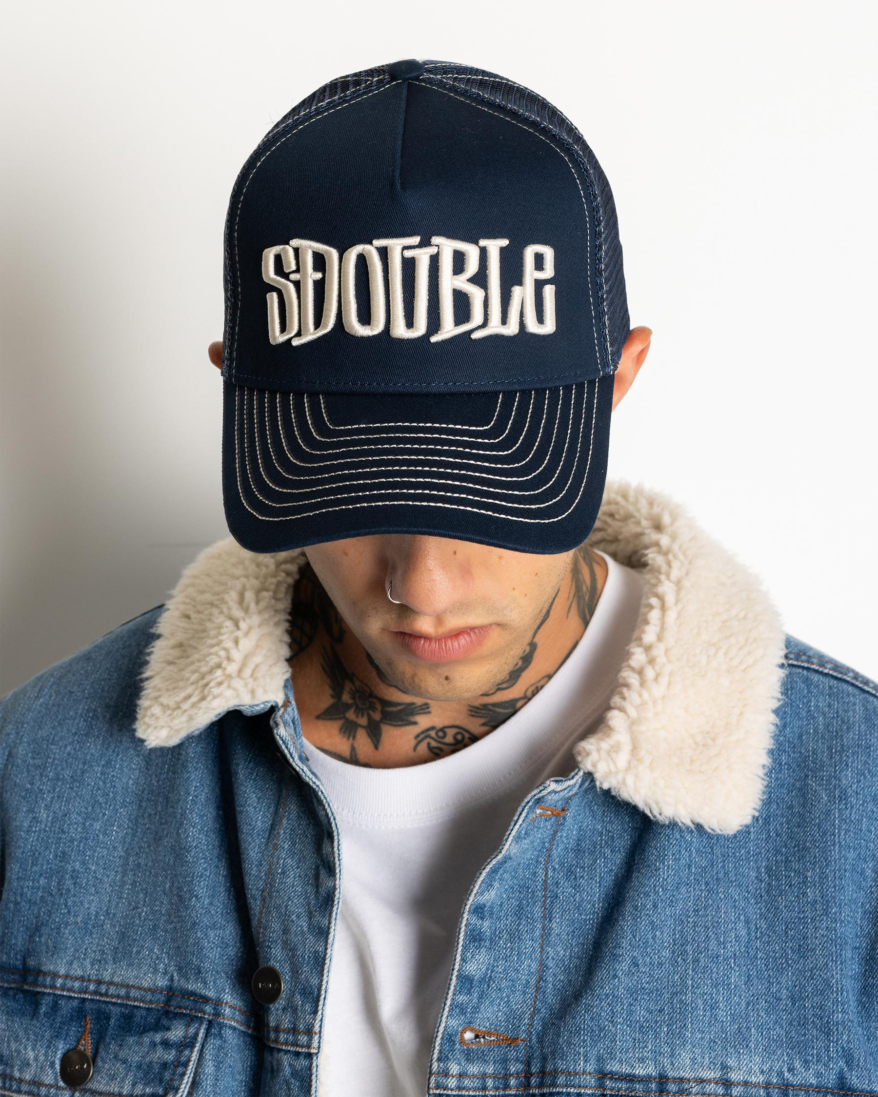 Mid-Block Curved Peak Trucker Cap