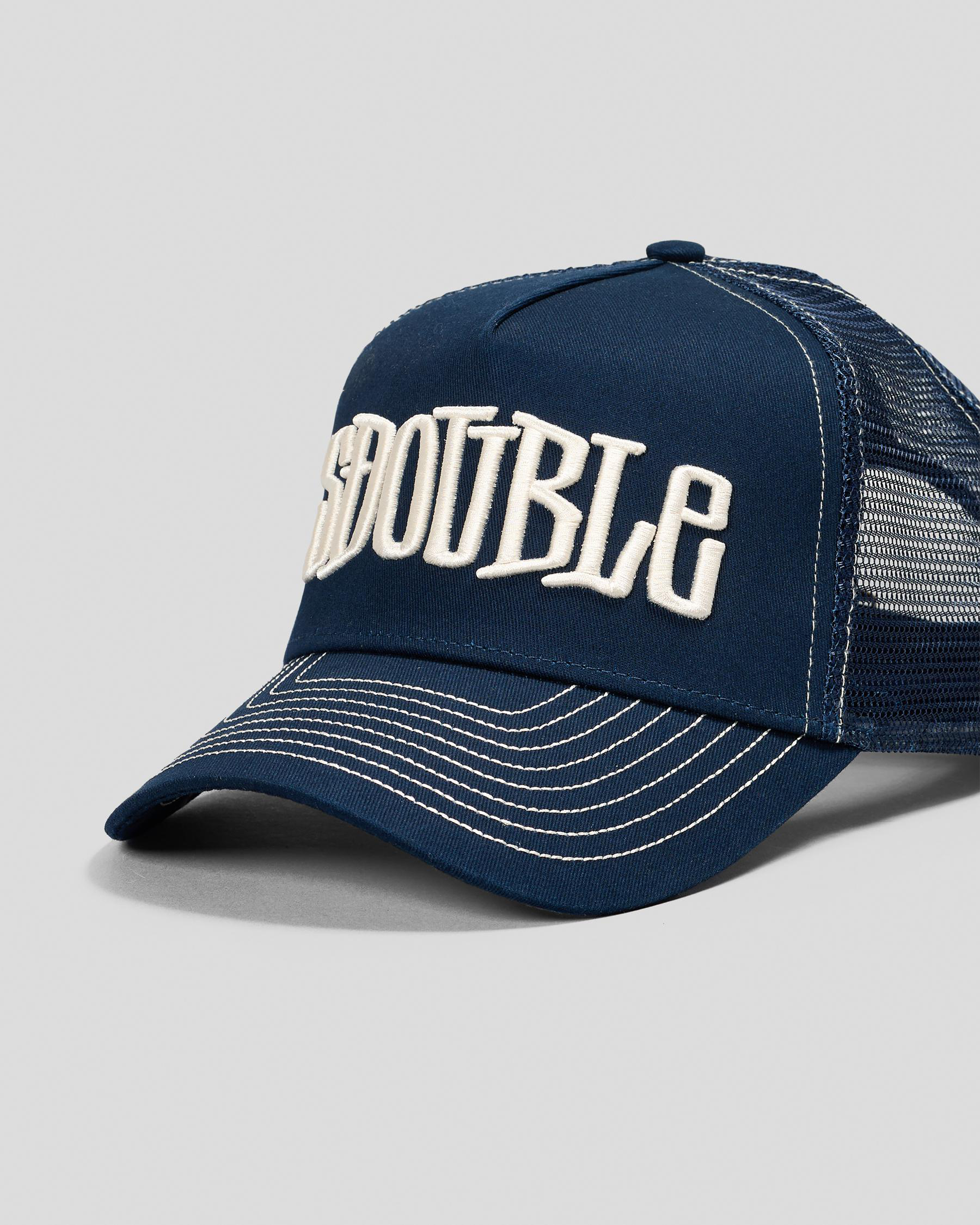 Mid-Block Curved Peak Trucker Cap
