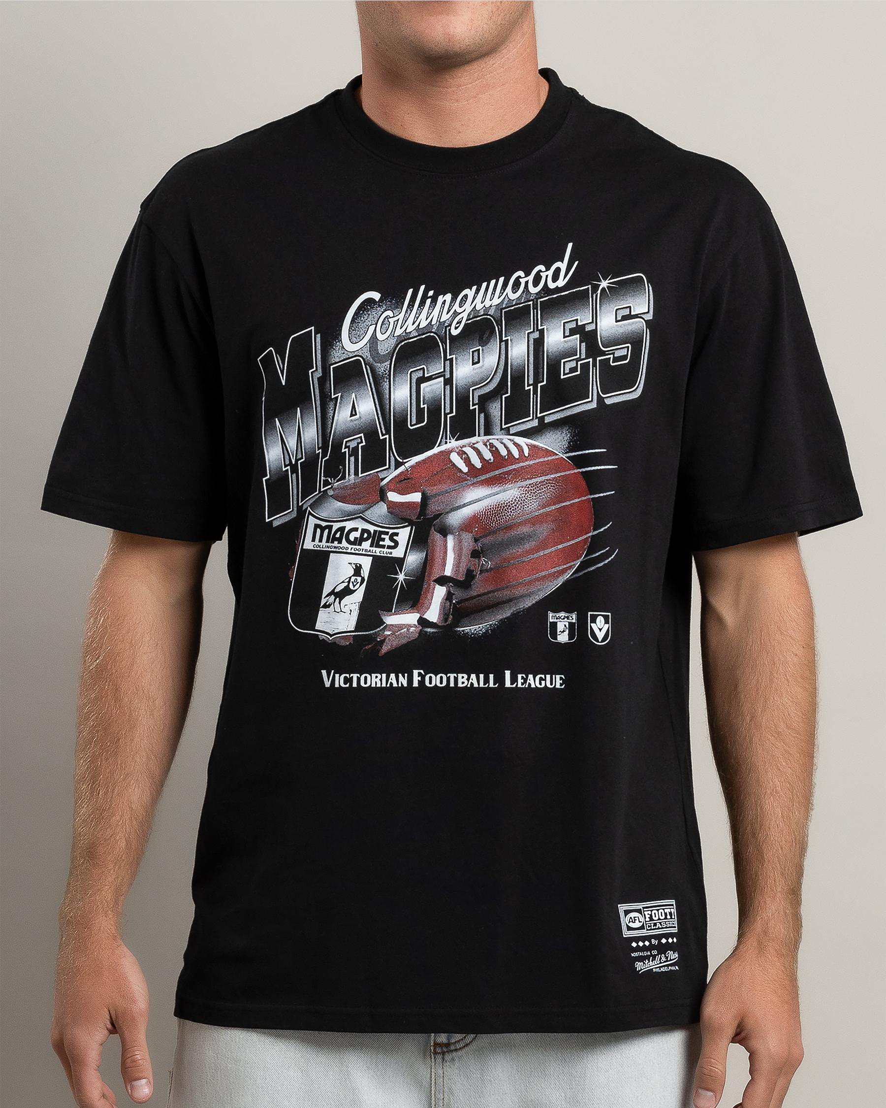 Collingwood Magpies AFL Exploding Ball T-Shirt