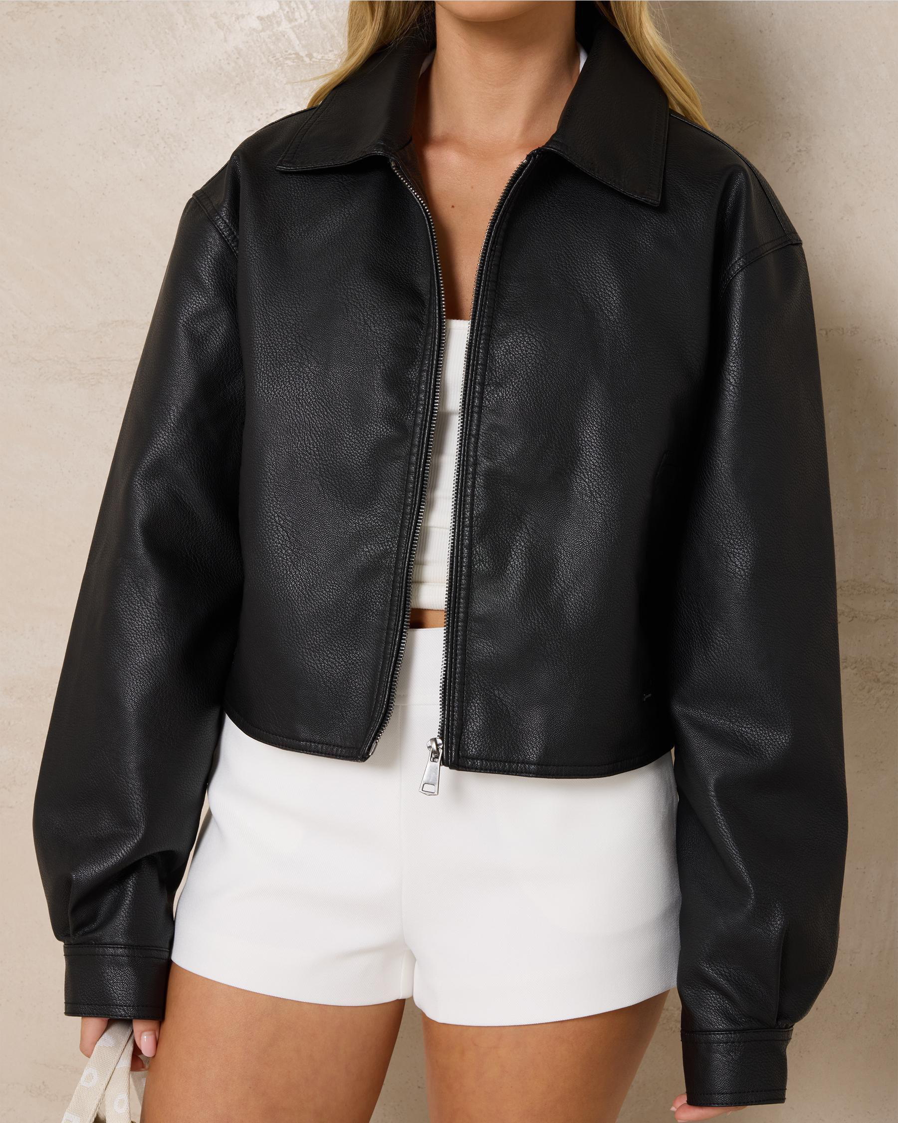 Jett Faux Leather Jacket