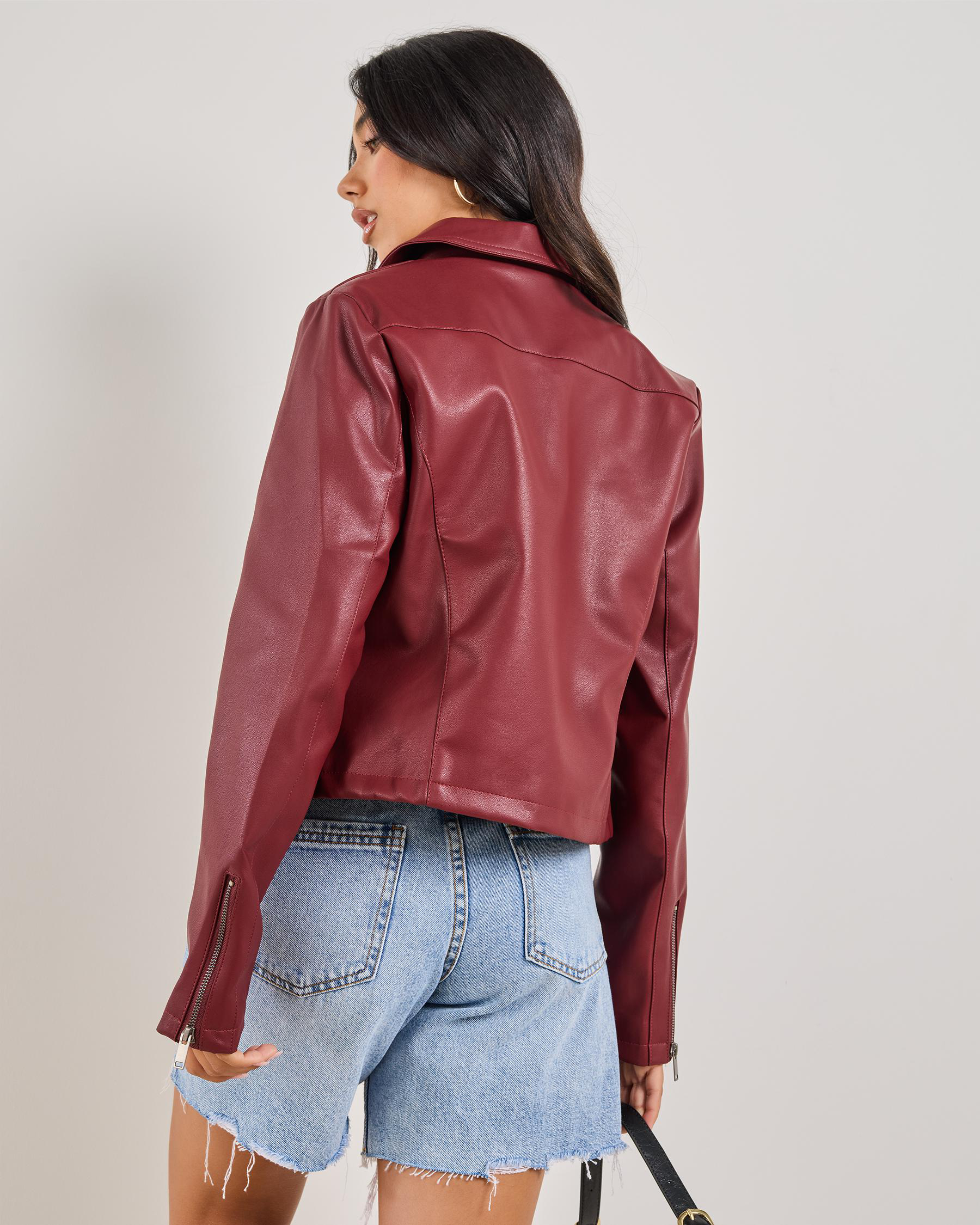 Izzy Faux Leather Jacket