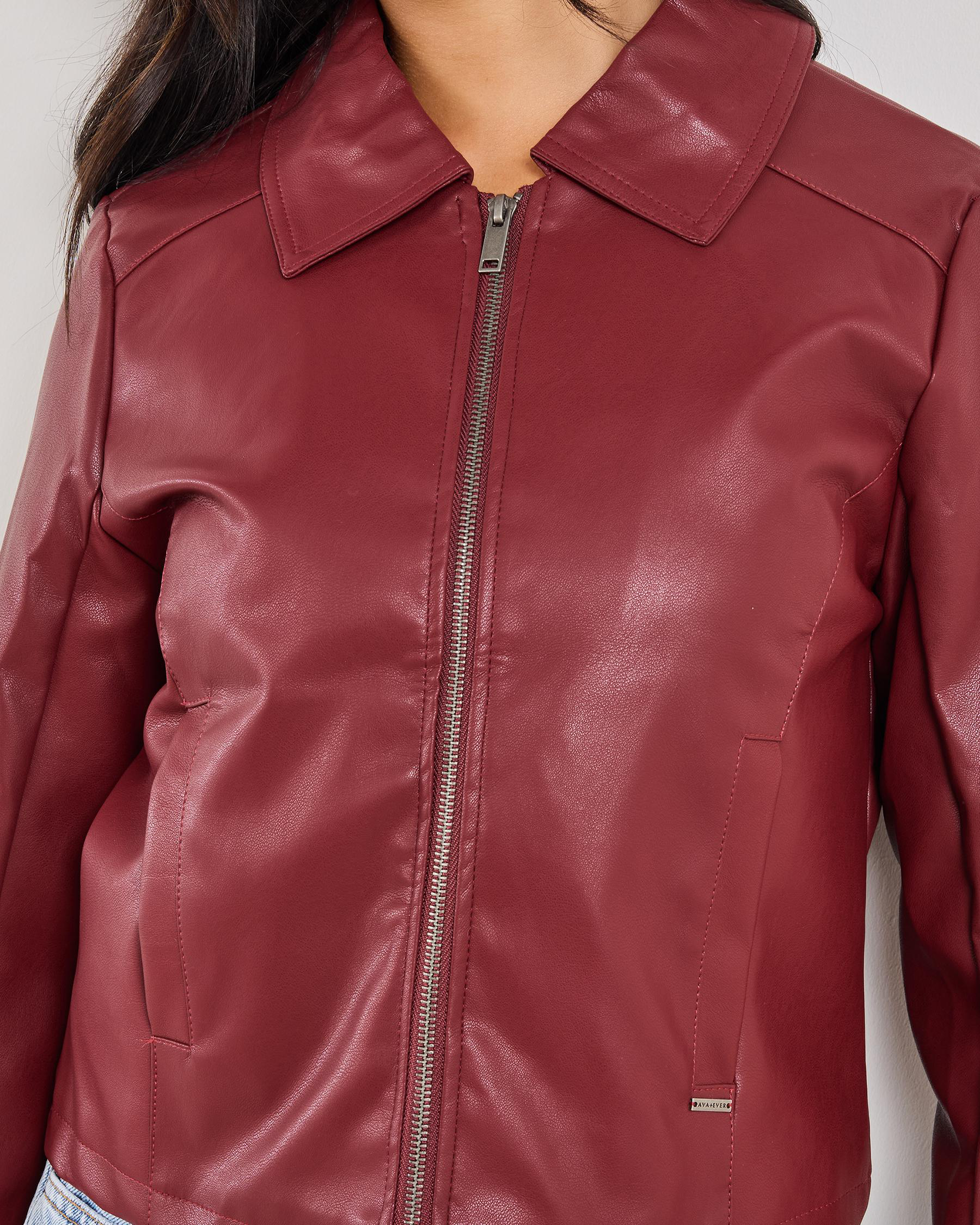 Izzy Faux Leather Jacket