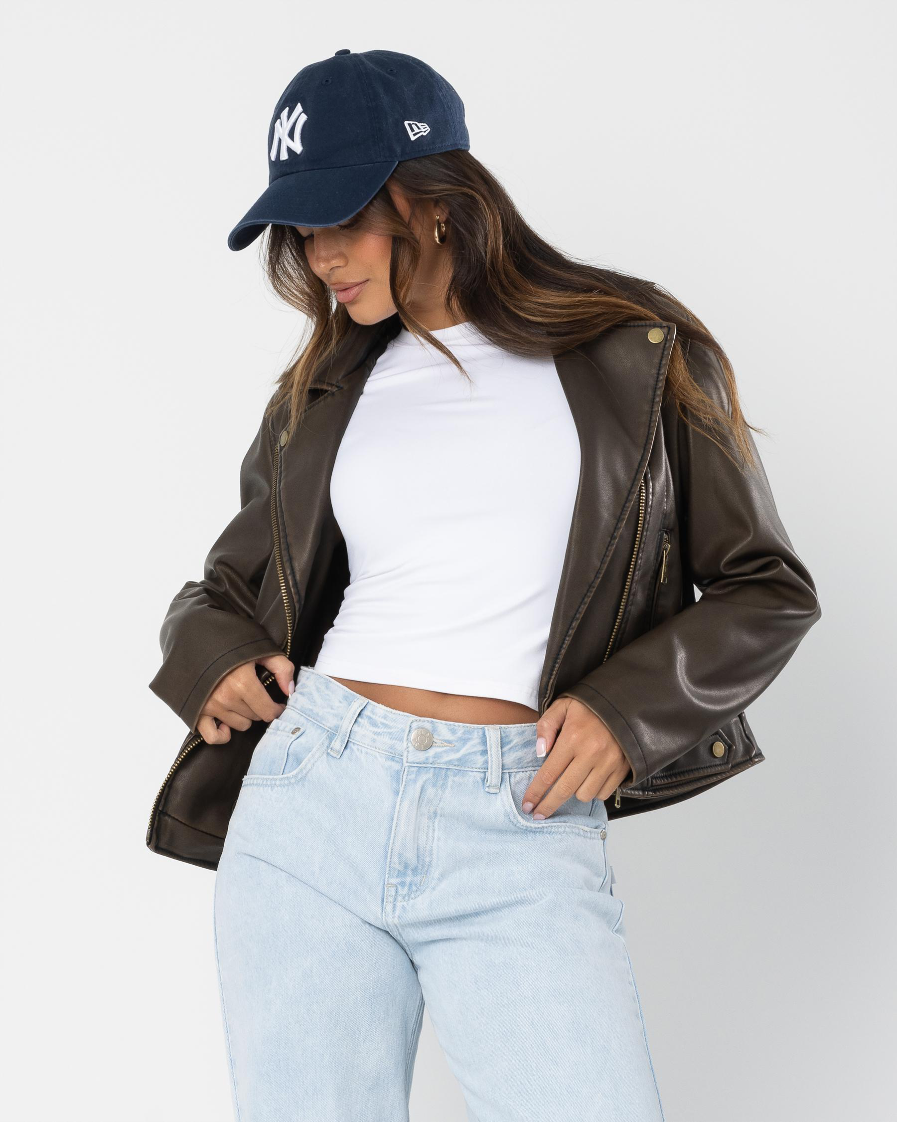 Rebel Faux Leather Jacket