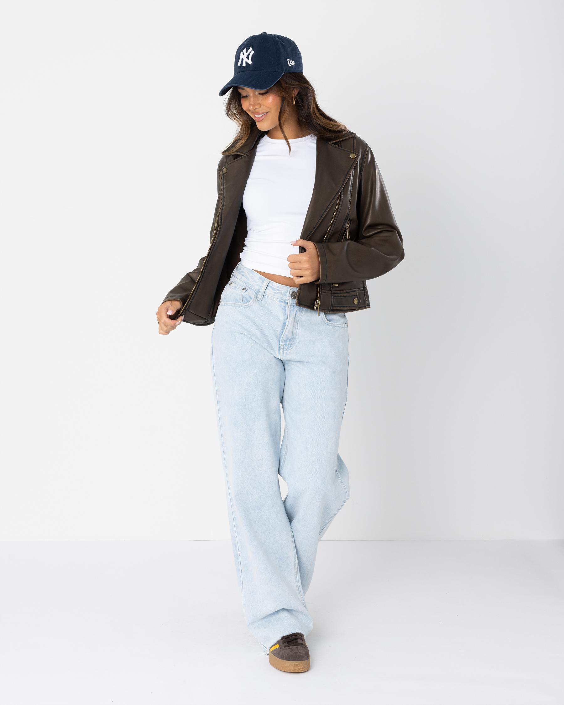 Rebel Faux Leather Jacket