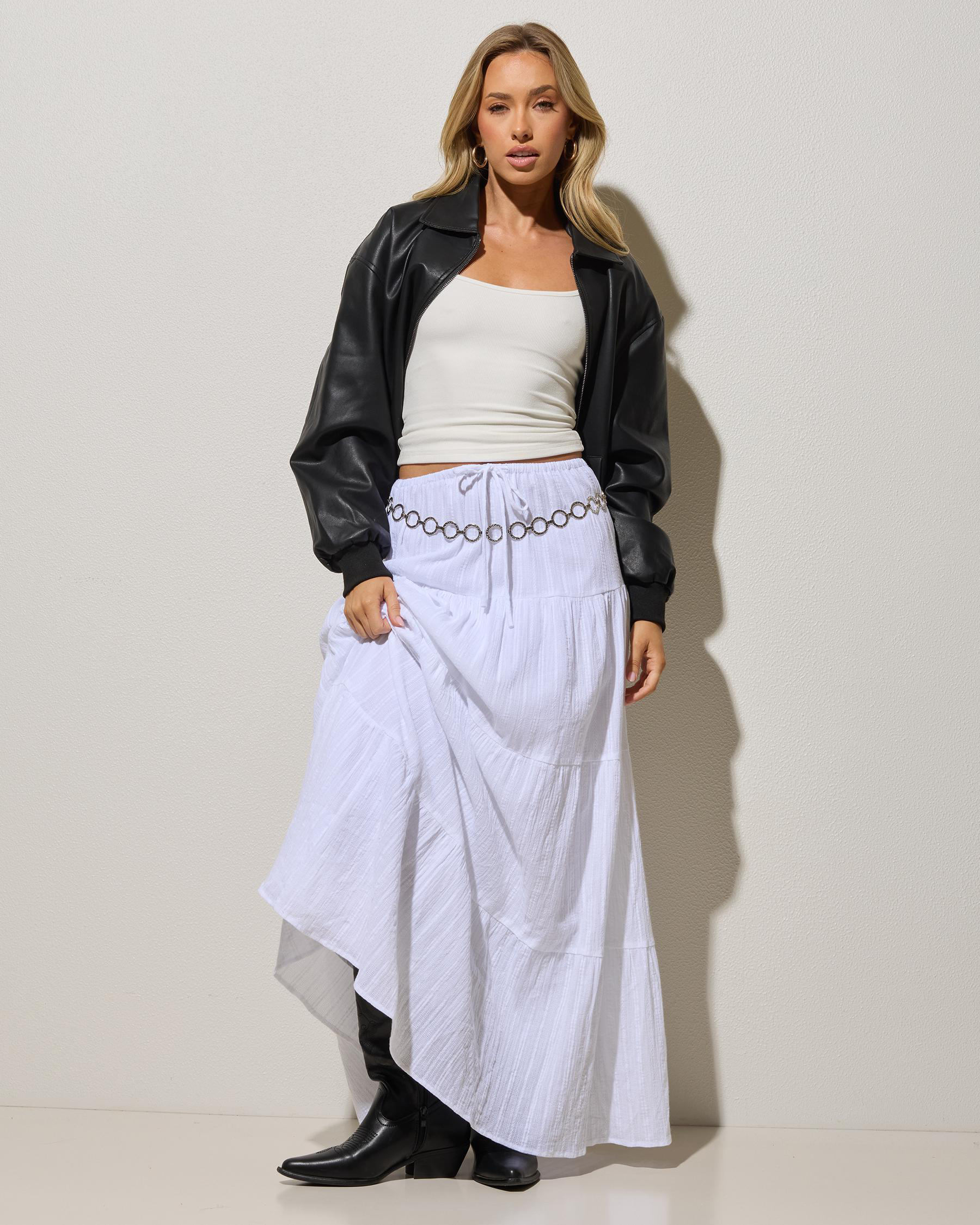 Dean Faux Leather Jacket