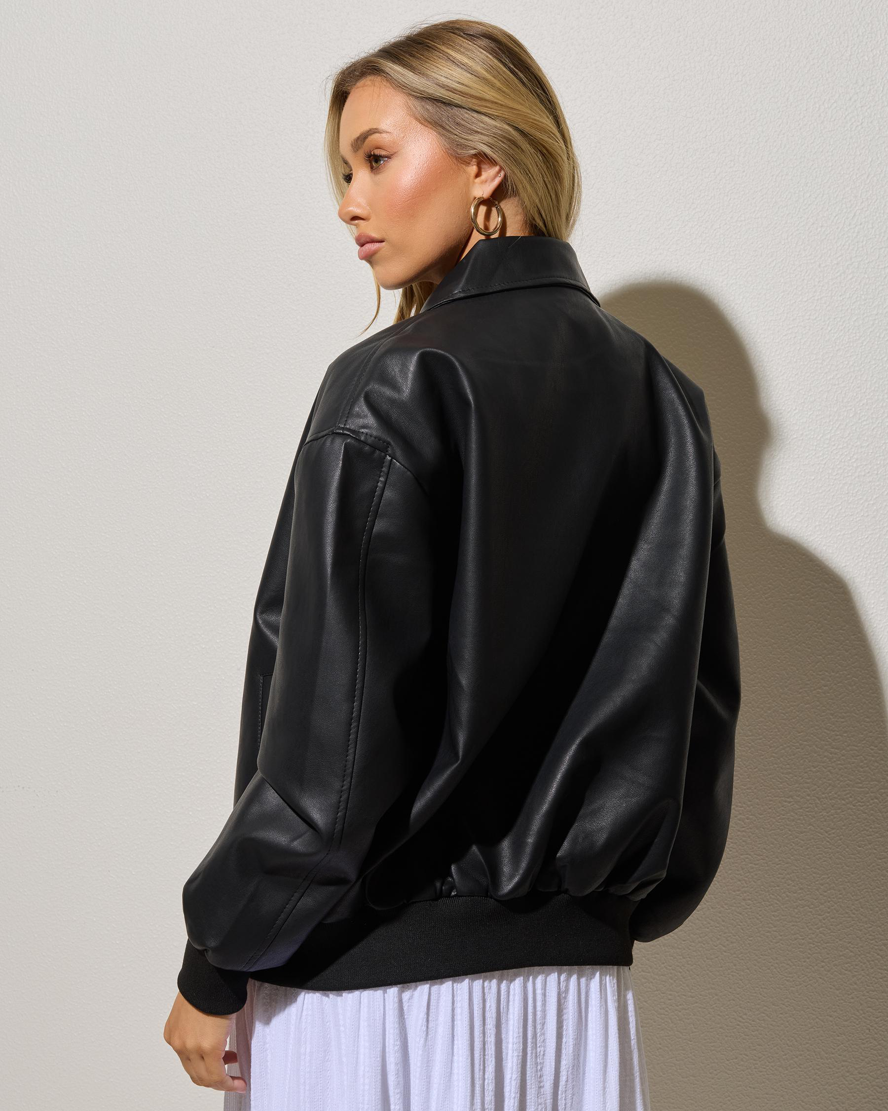 Dean Faux Leather Jacket