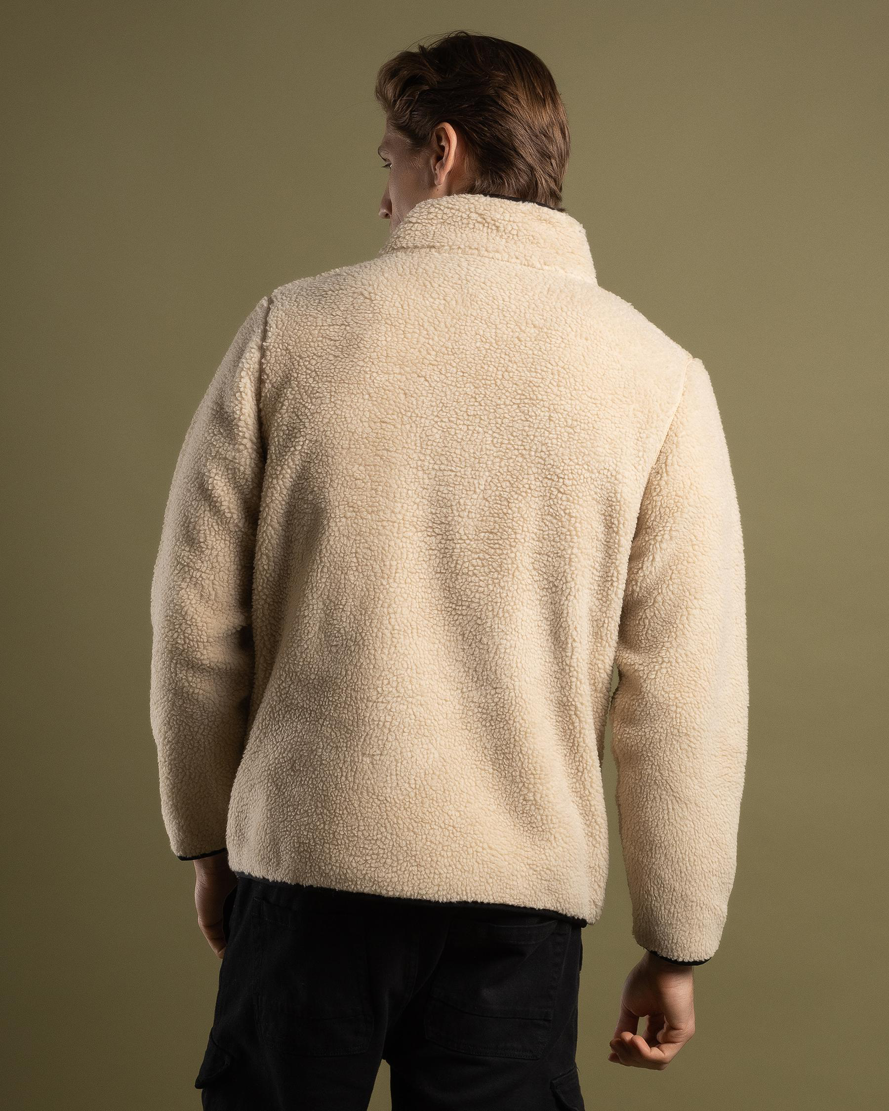 Claim Half Pile Zip Thru Fleece Jacket