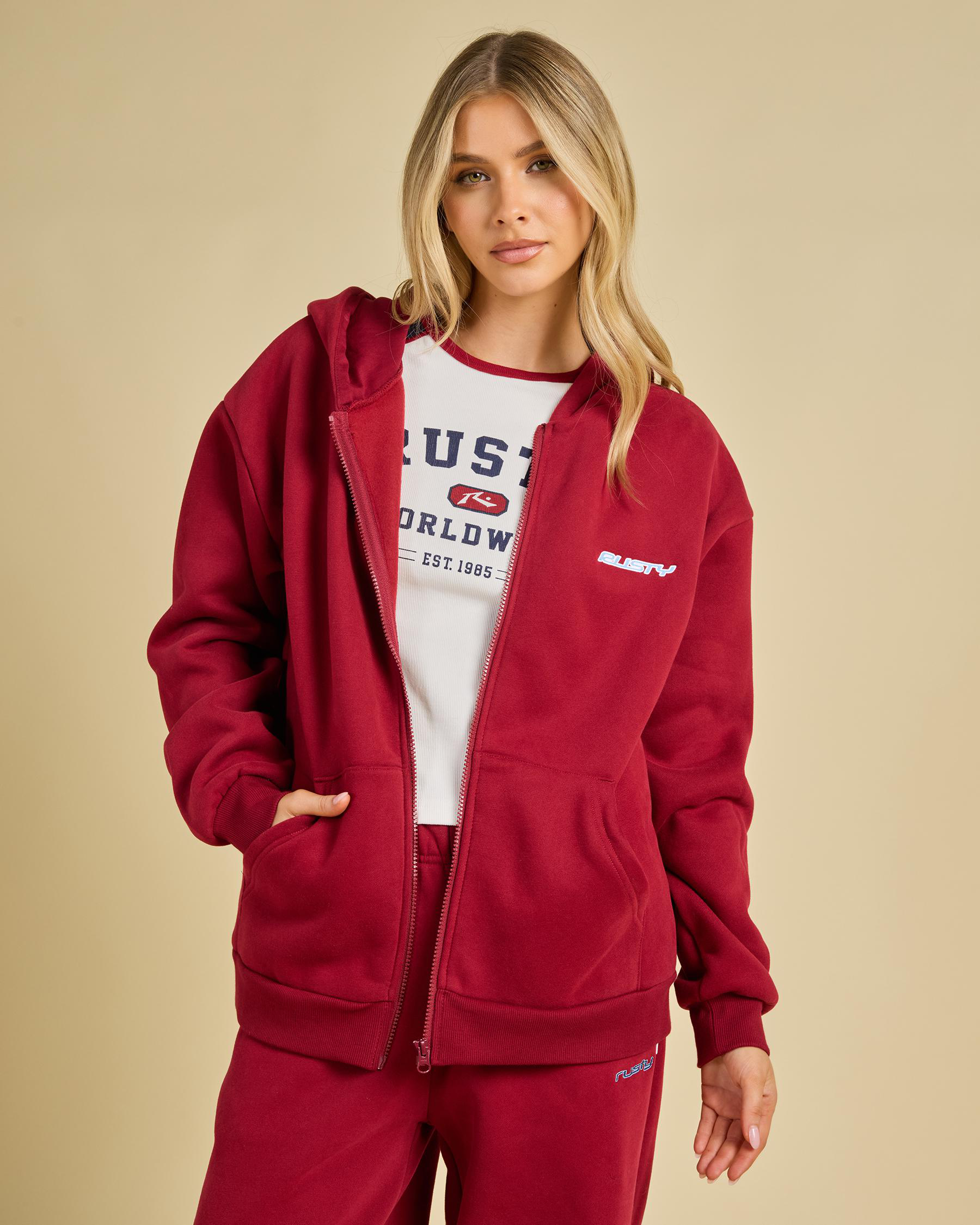 Flip Mommy Zip Through Hoodie