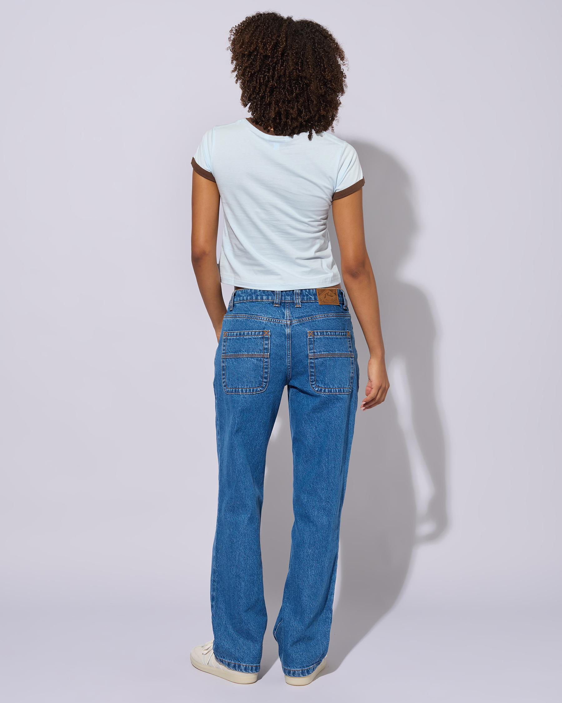 Suzy Straight Low Rise Jeans