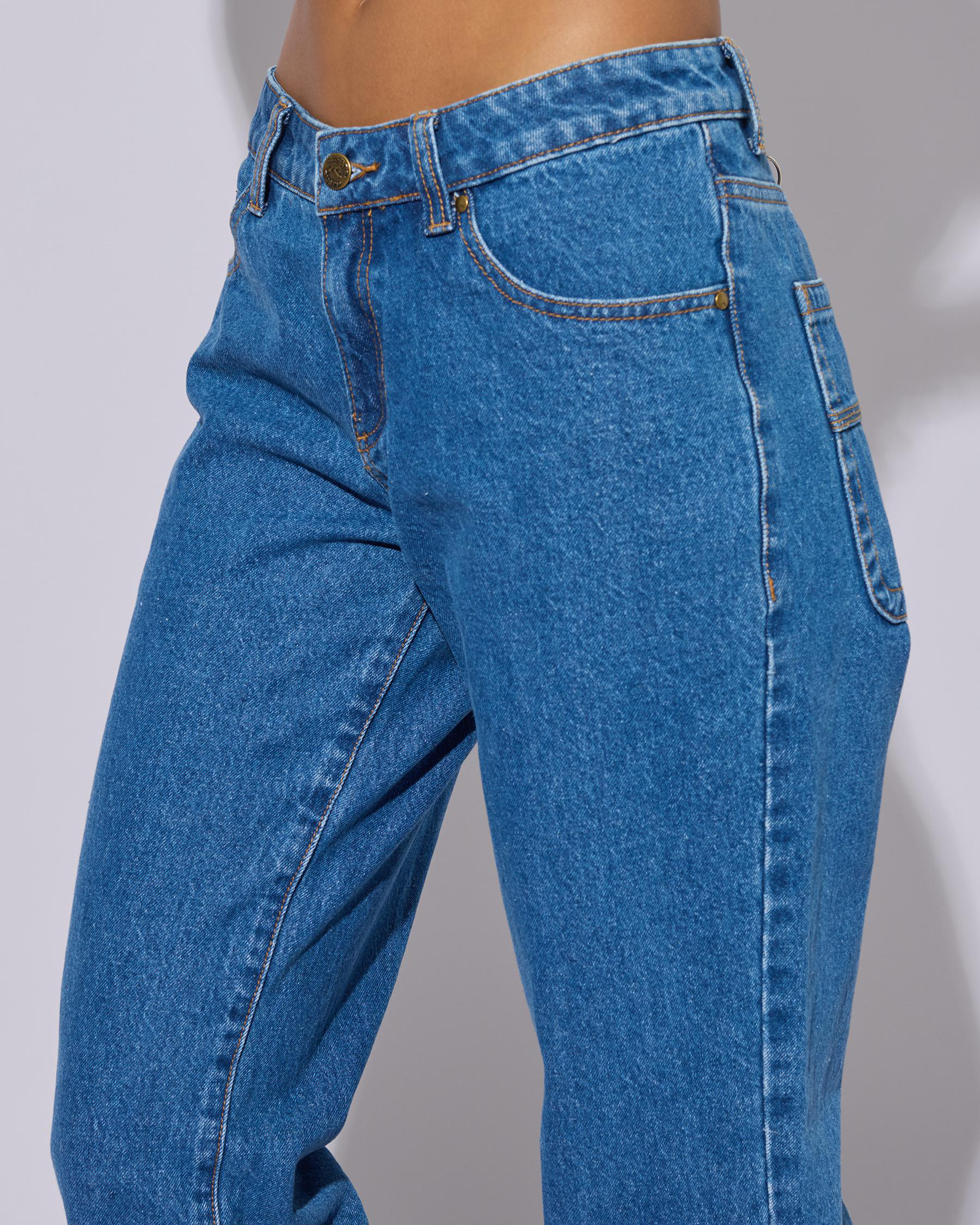 Suzy Straight Low Rise Jeans