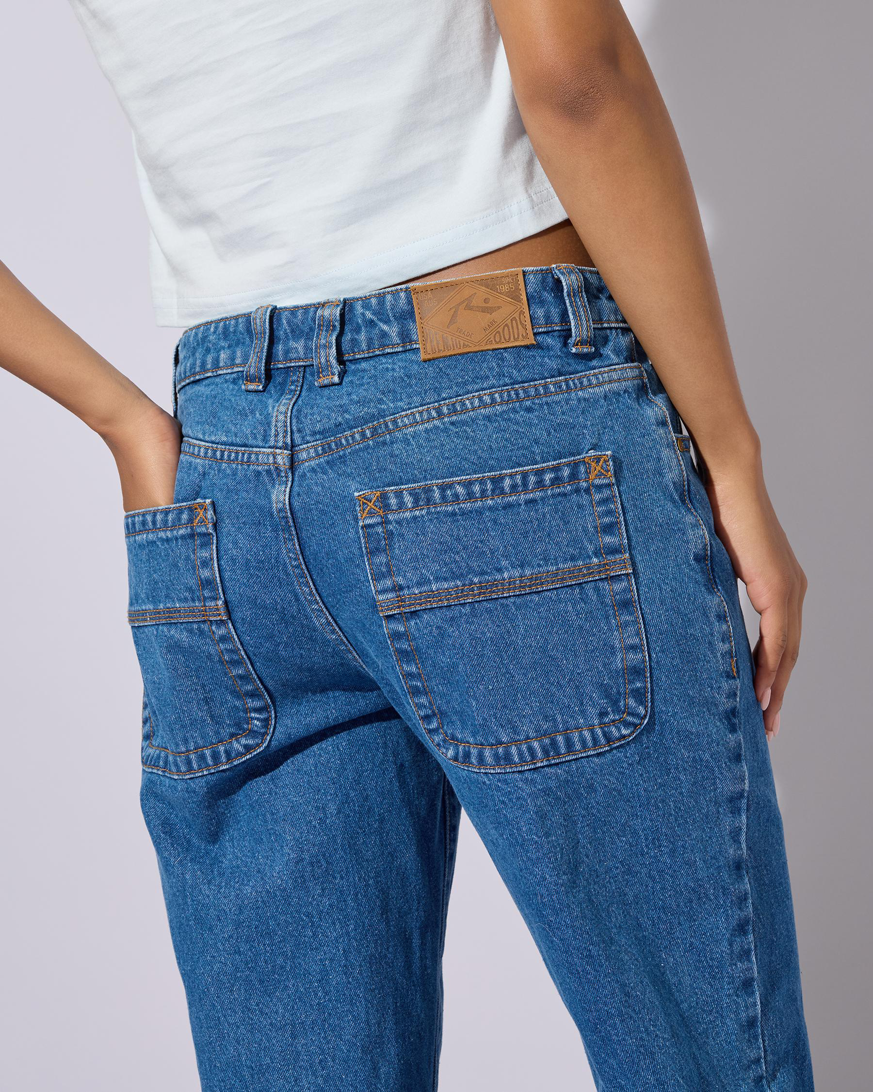 Suzy Straight Low Rise Jeans