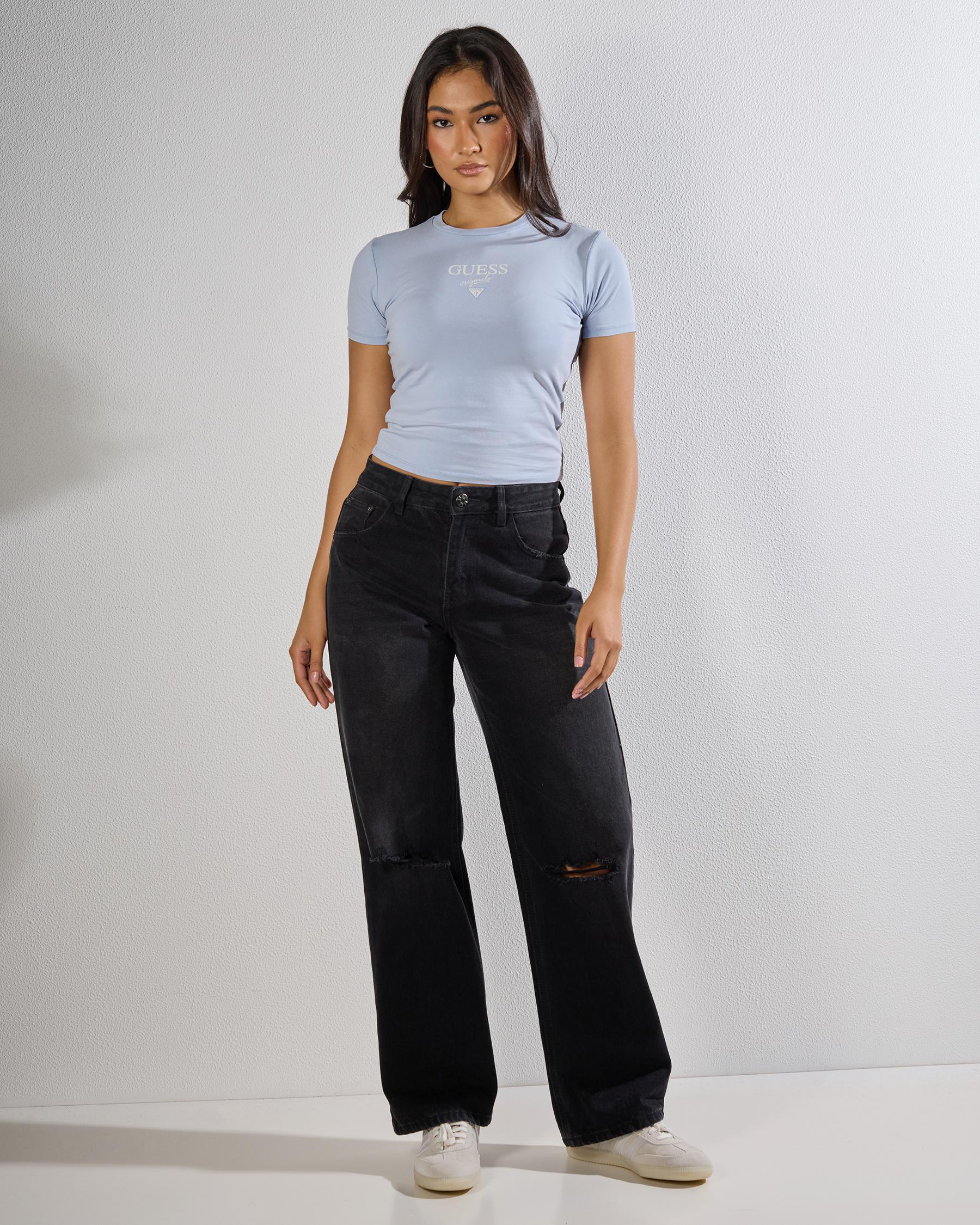 Go Vintage Baker Baby Tee