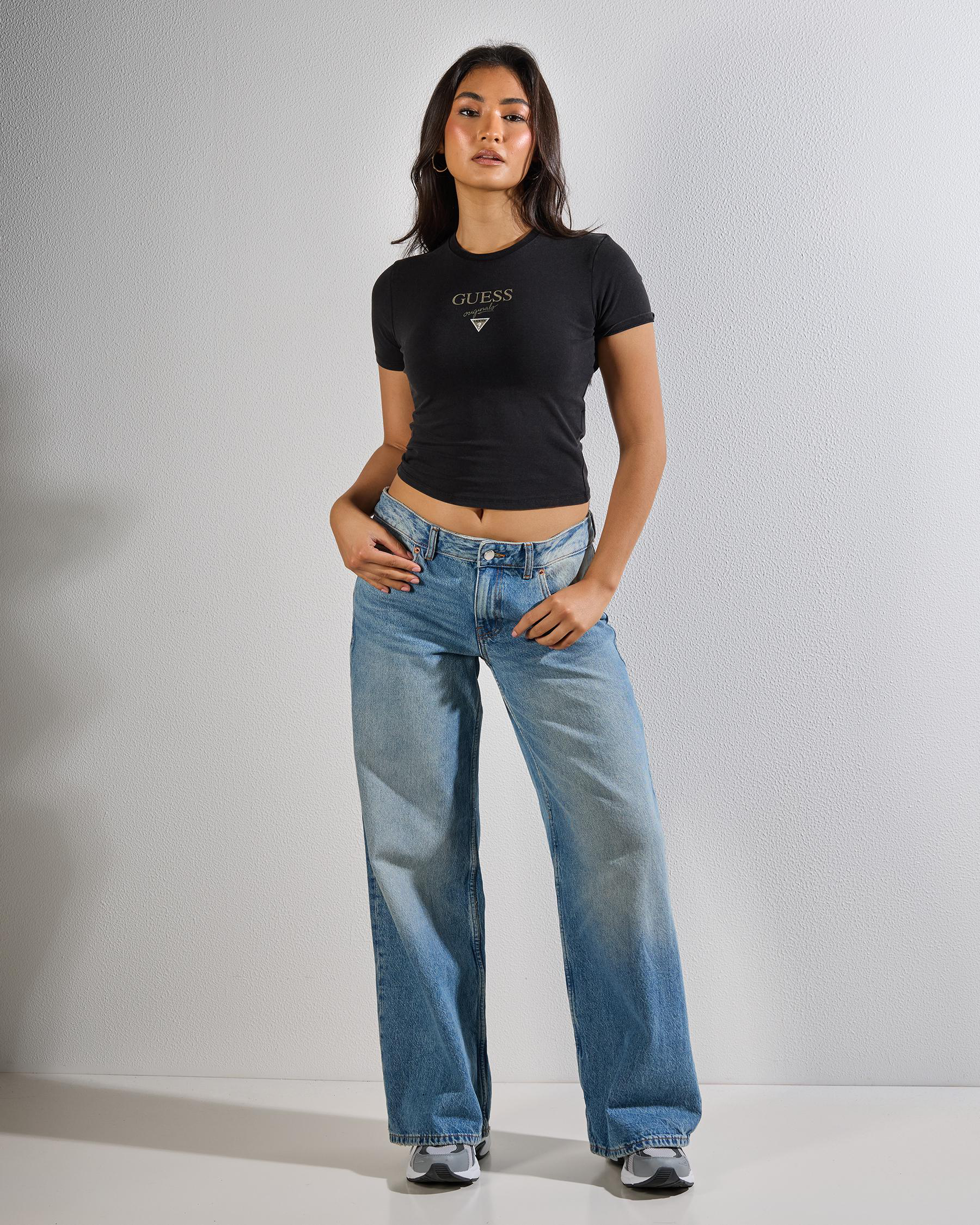 Go Vintage Baker Baby Tee