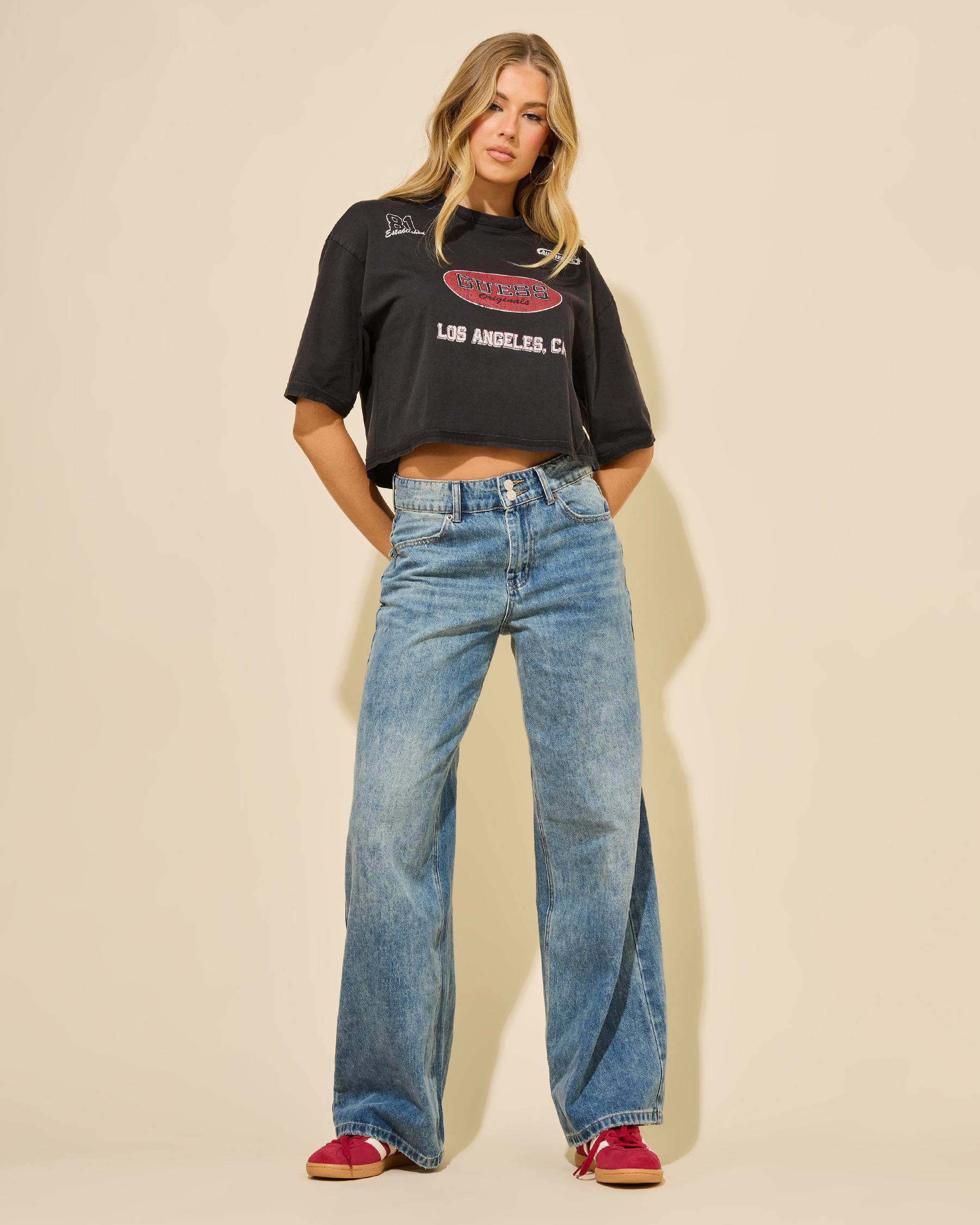 Go Raw Edge Baggy T-Shirt