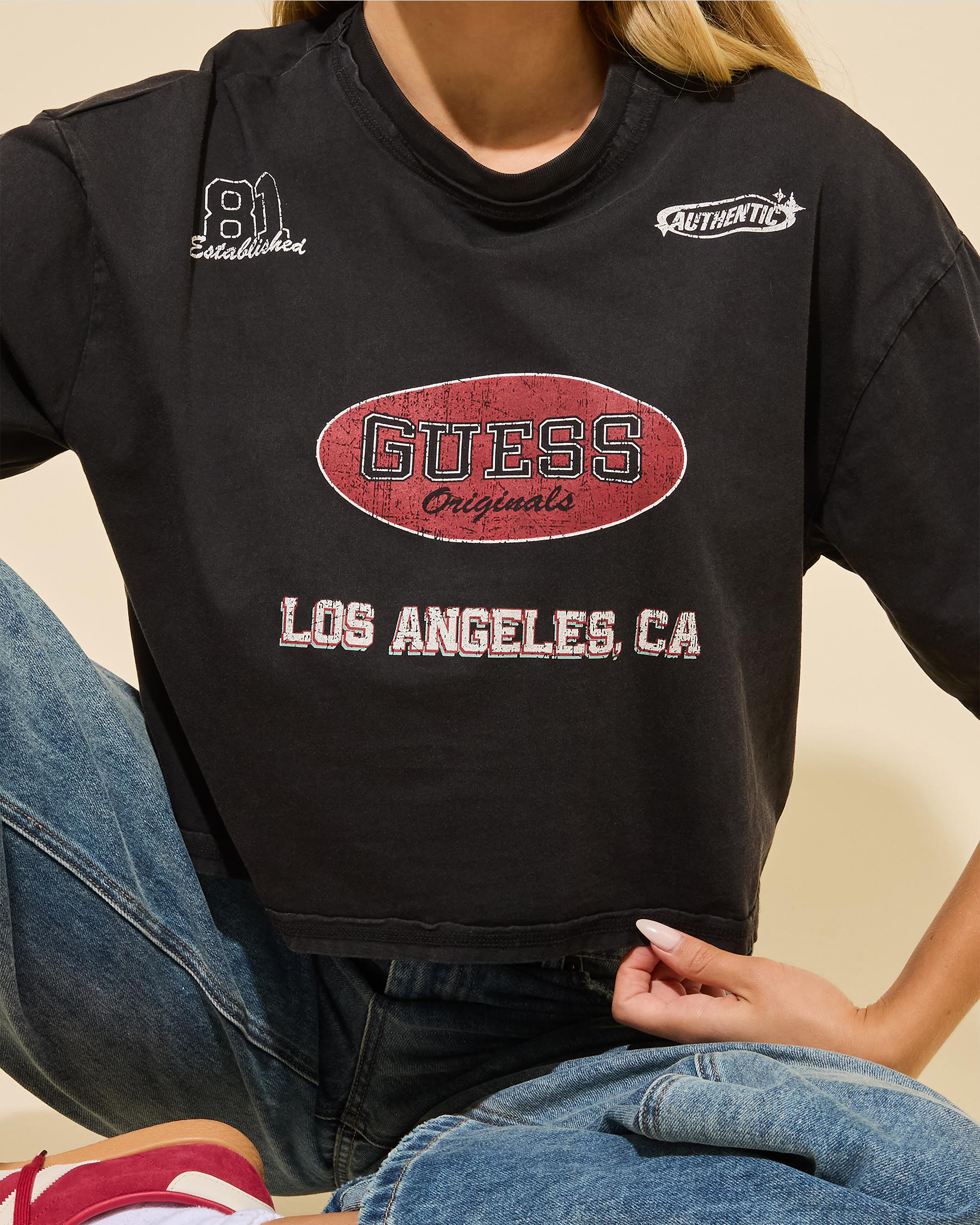 Go Raw Edge Baggy T-Shirt