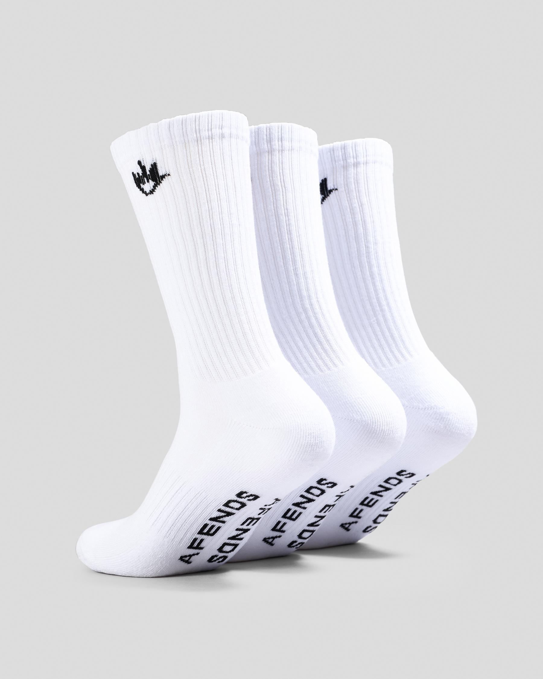 Flame Socks 3 Pack
