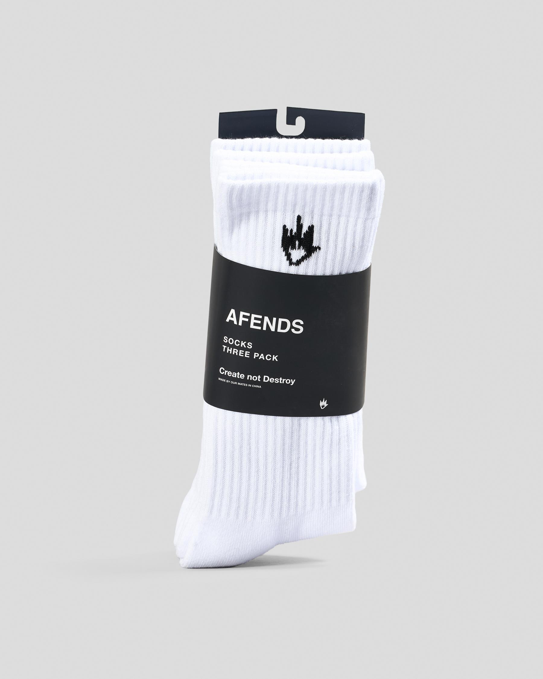 Flame Socks 3 Pack