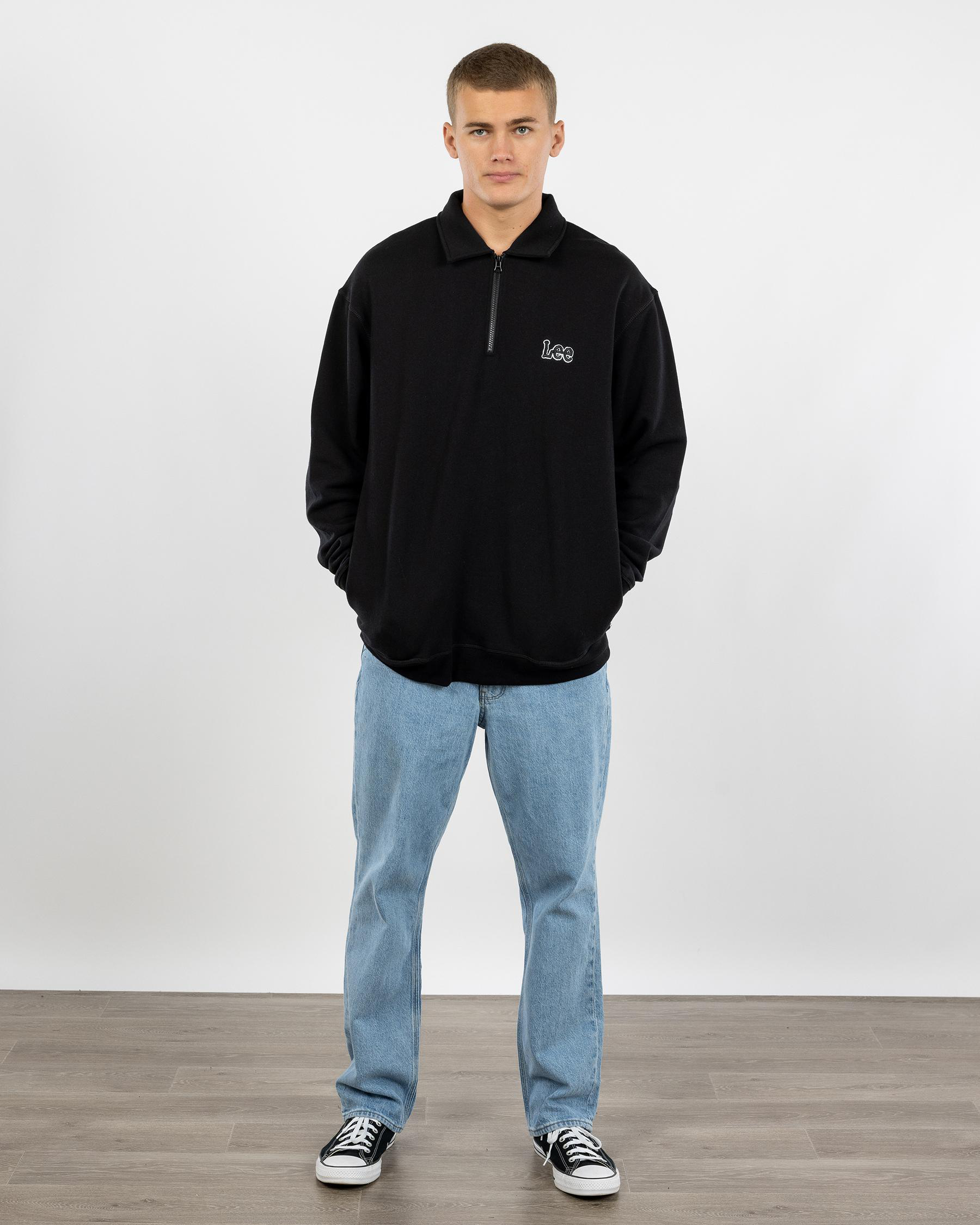 Collar fleece Qtr-Zip Sweatshirt