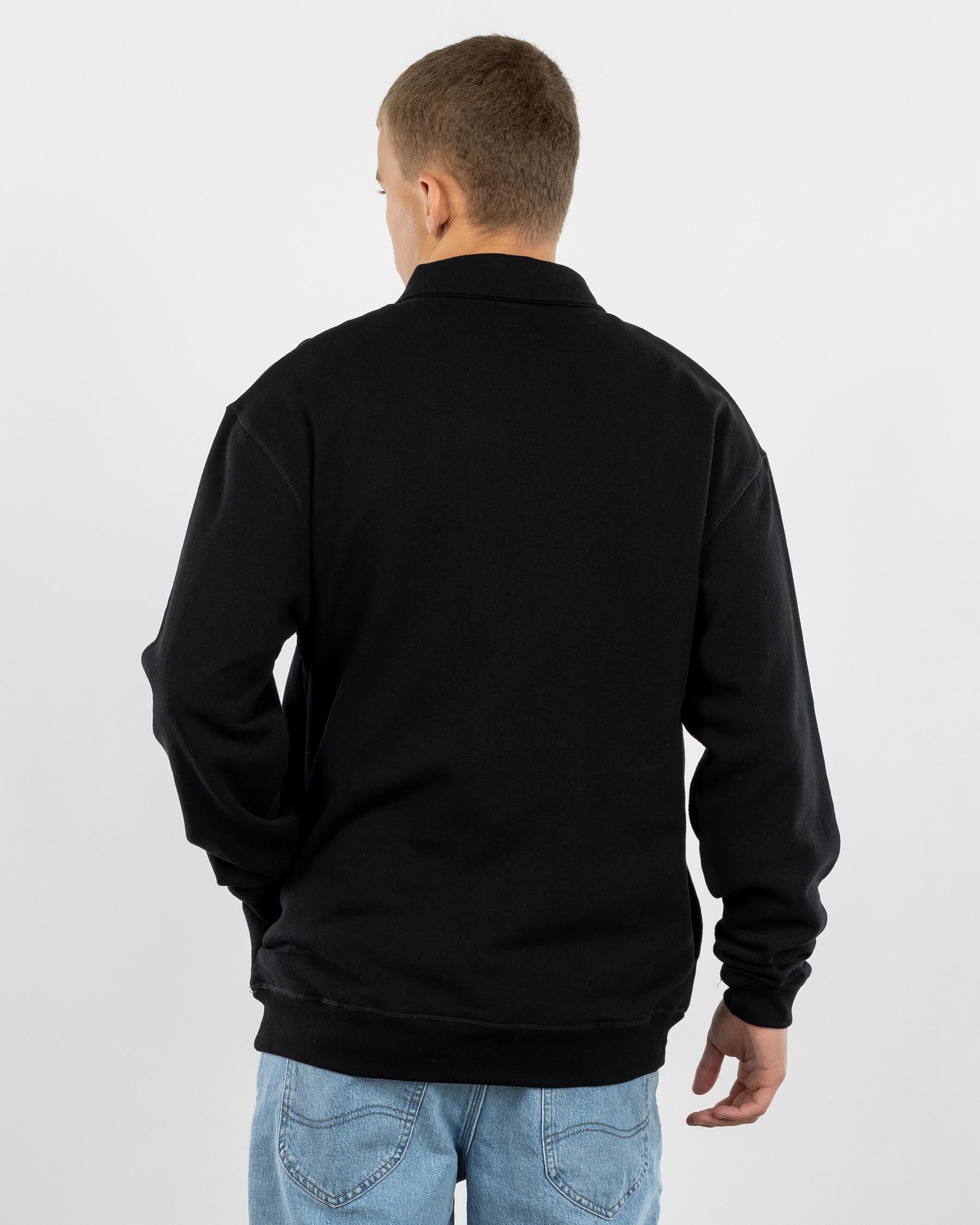 Collar fleece Qtr-Zip Sweatshirt