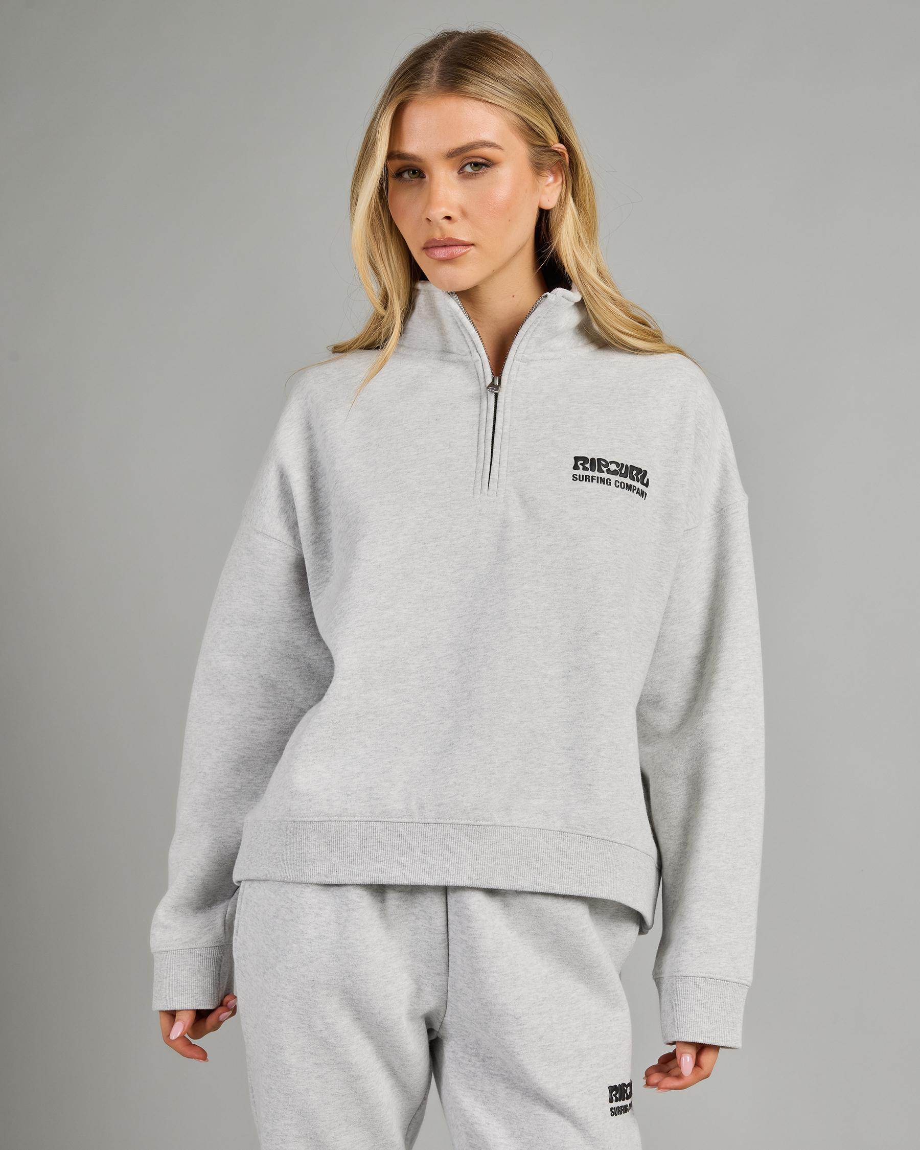 Surf Puff 1/4 Zip Sweatshirt