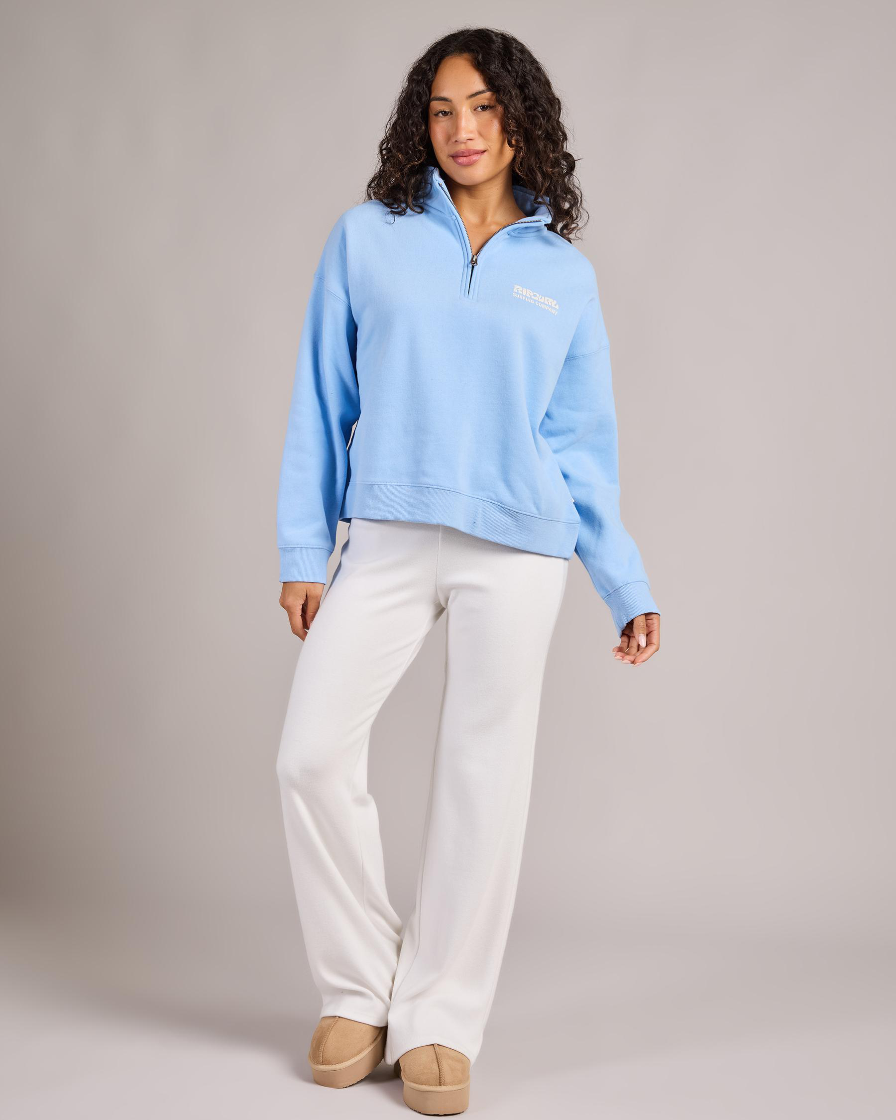 Surf Puff 1/4 Zip Sweatshirt