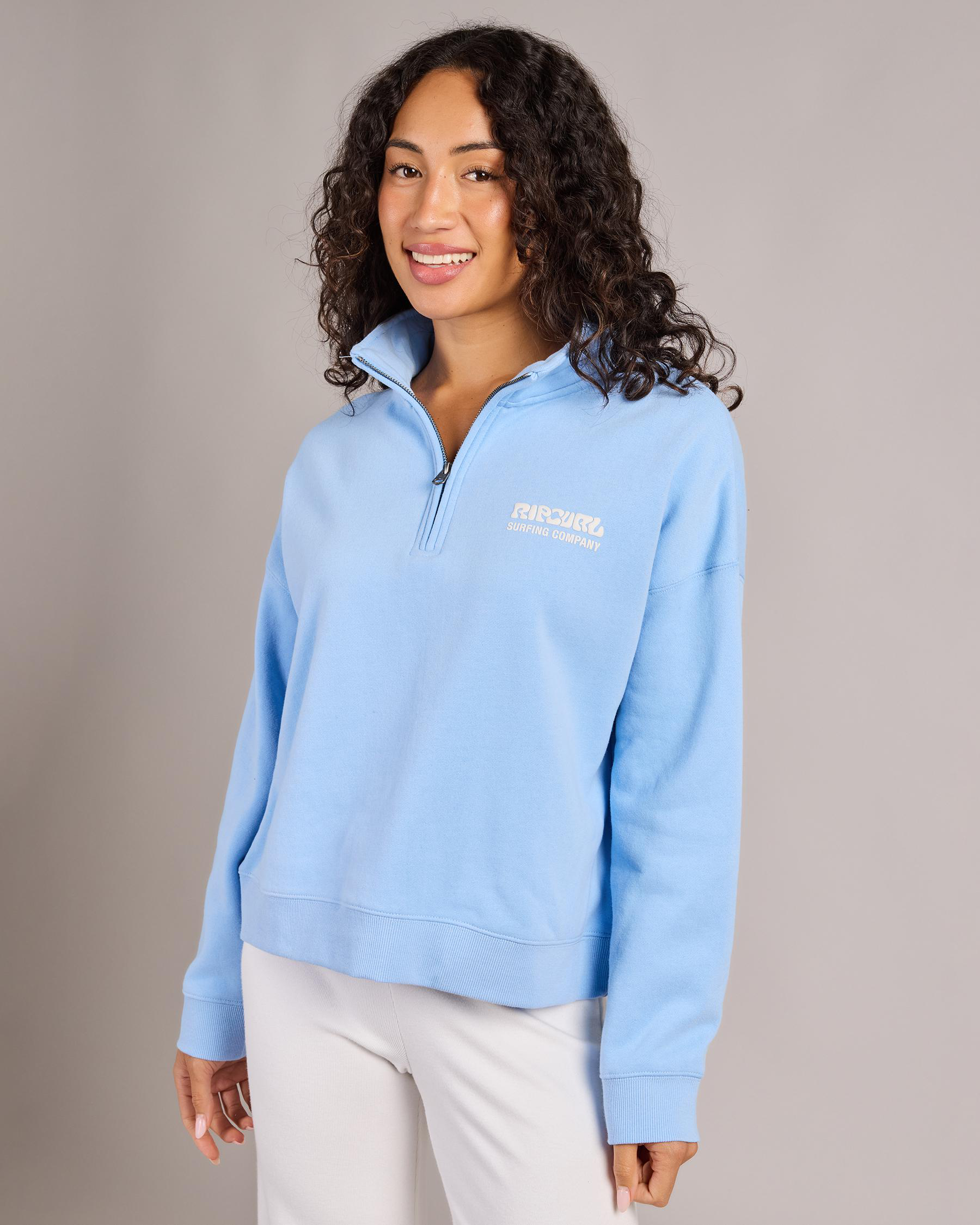 Surf Puff 1/4 Zip Sweatshirt