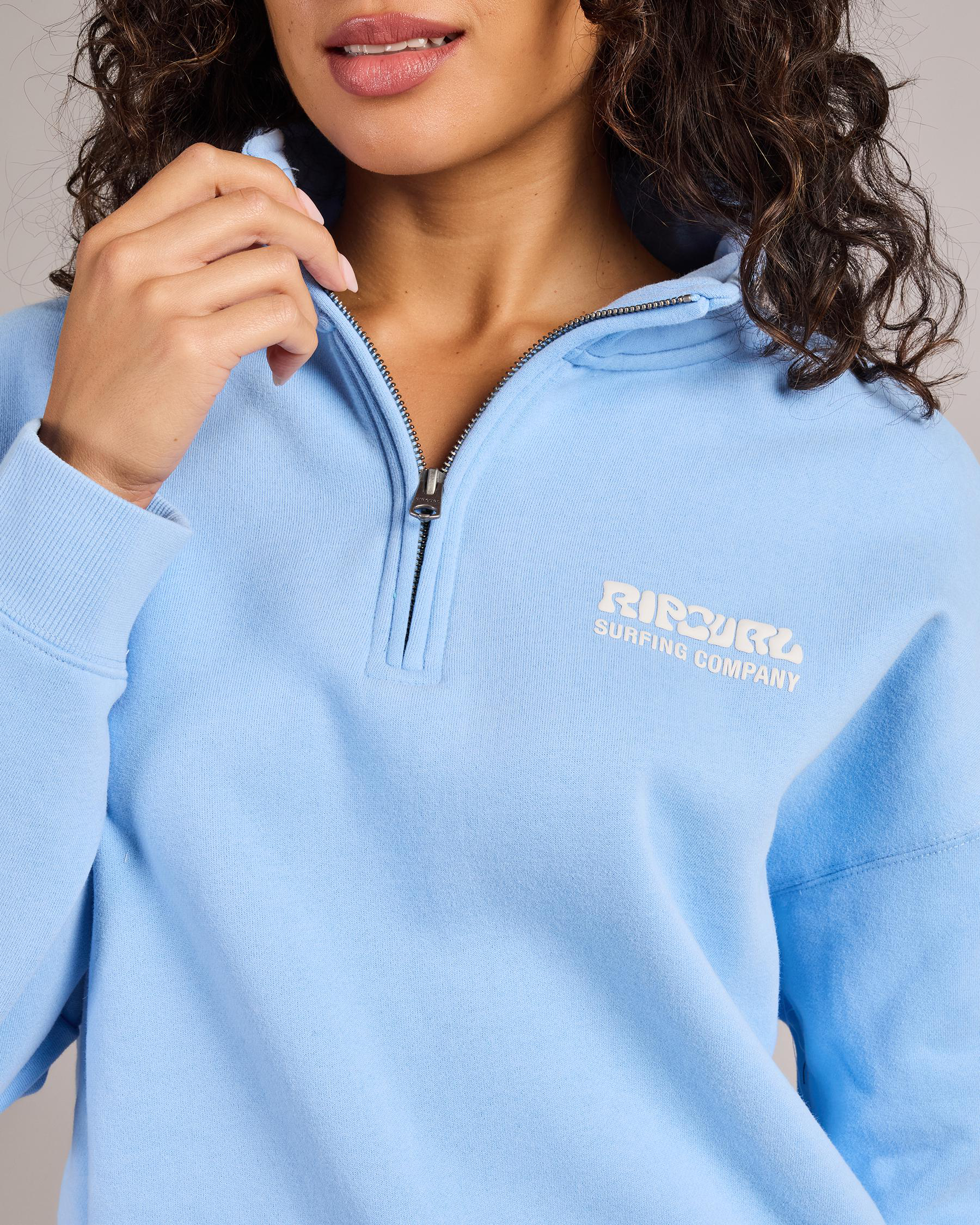 Surf Puff 1/4 Zip Sweatshirt