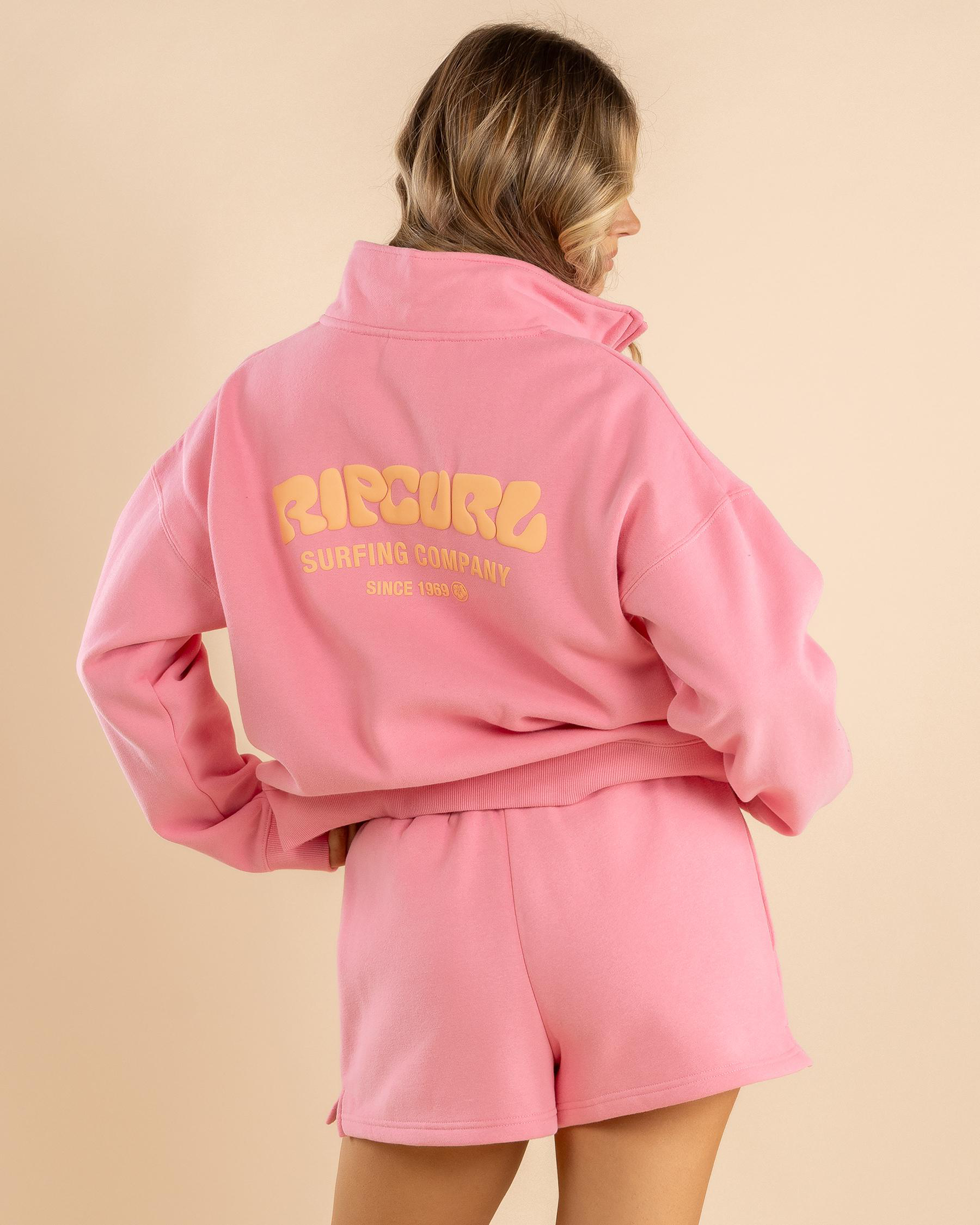 Surf Puff 1/4 Zip Sweatshirt