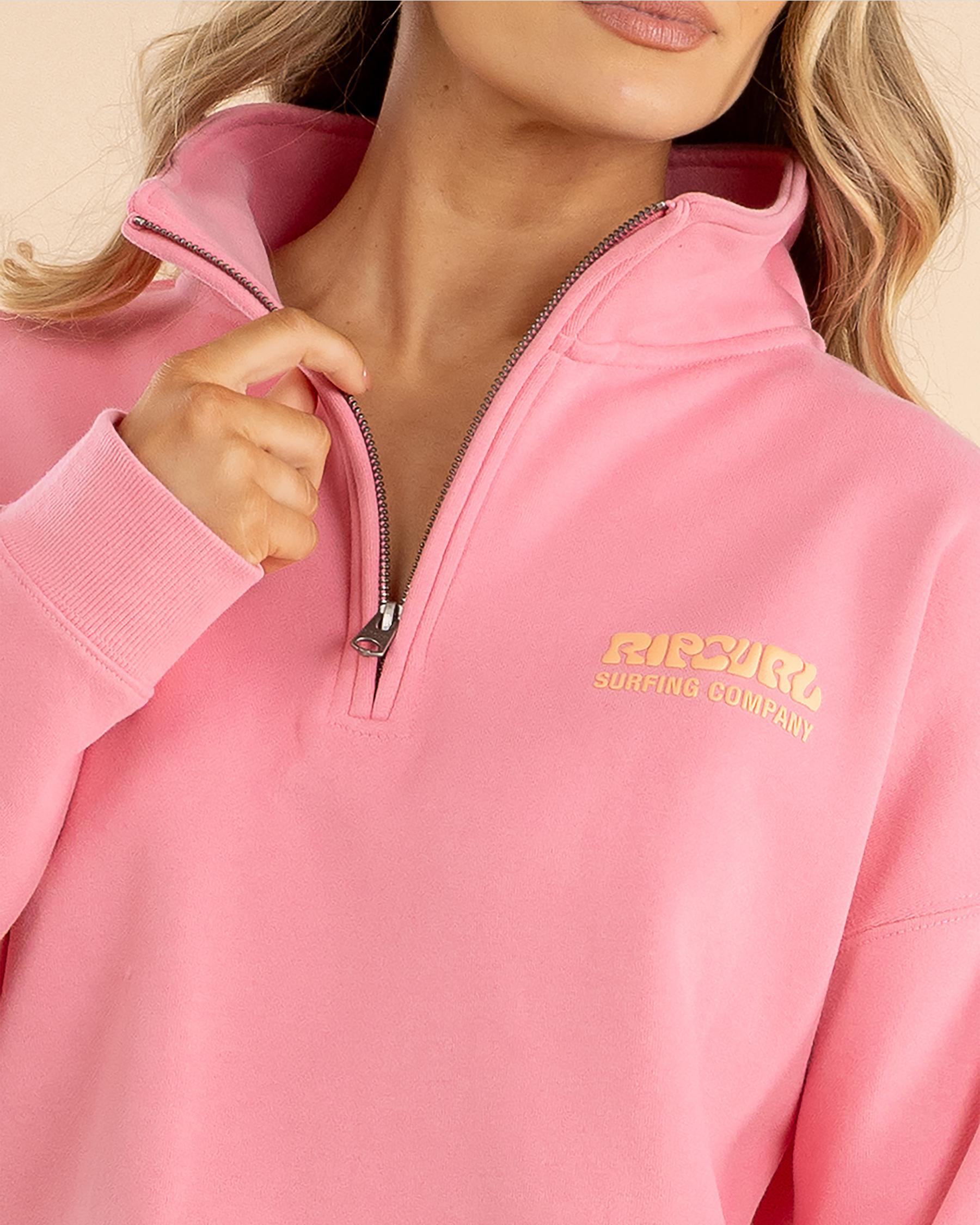 Surf Puff 1/4 Zip Sweatshirt