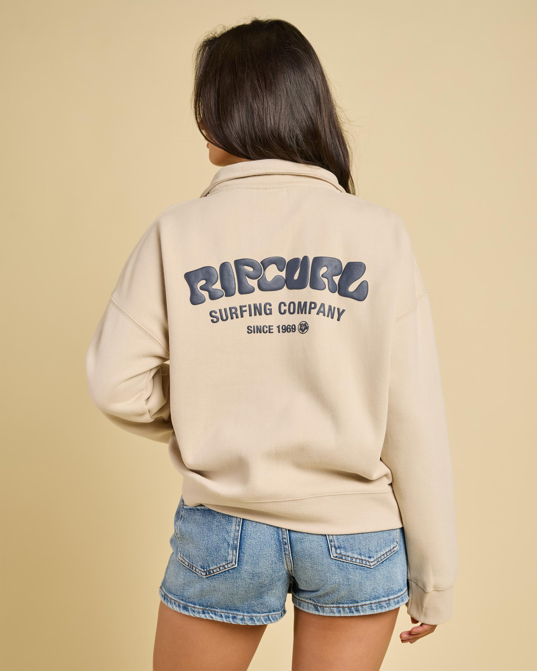 Surf Puff 1/4 Zip Sweatshirt